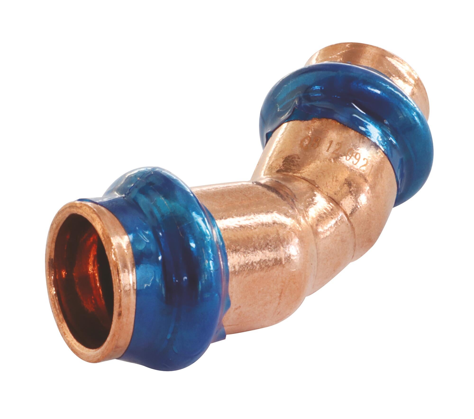 Coude 45° cuivre à sertir FF Ø16 - 2