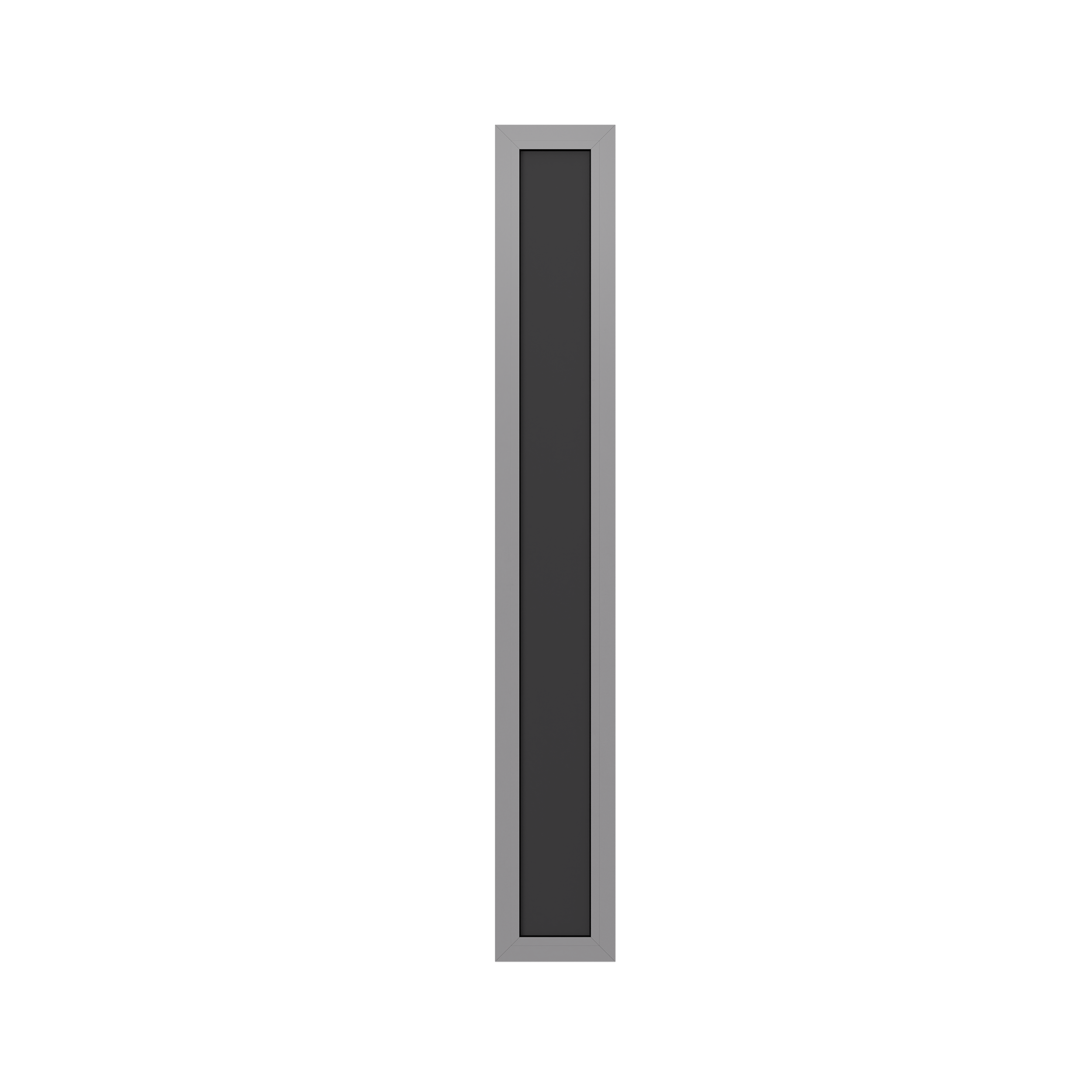 Naświetle do drzwi 68 mm ciemne antracytowe 2085x300 mm do drzwi OK DOORS TRENDLINE