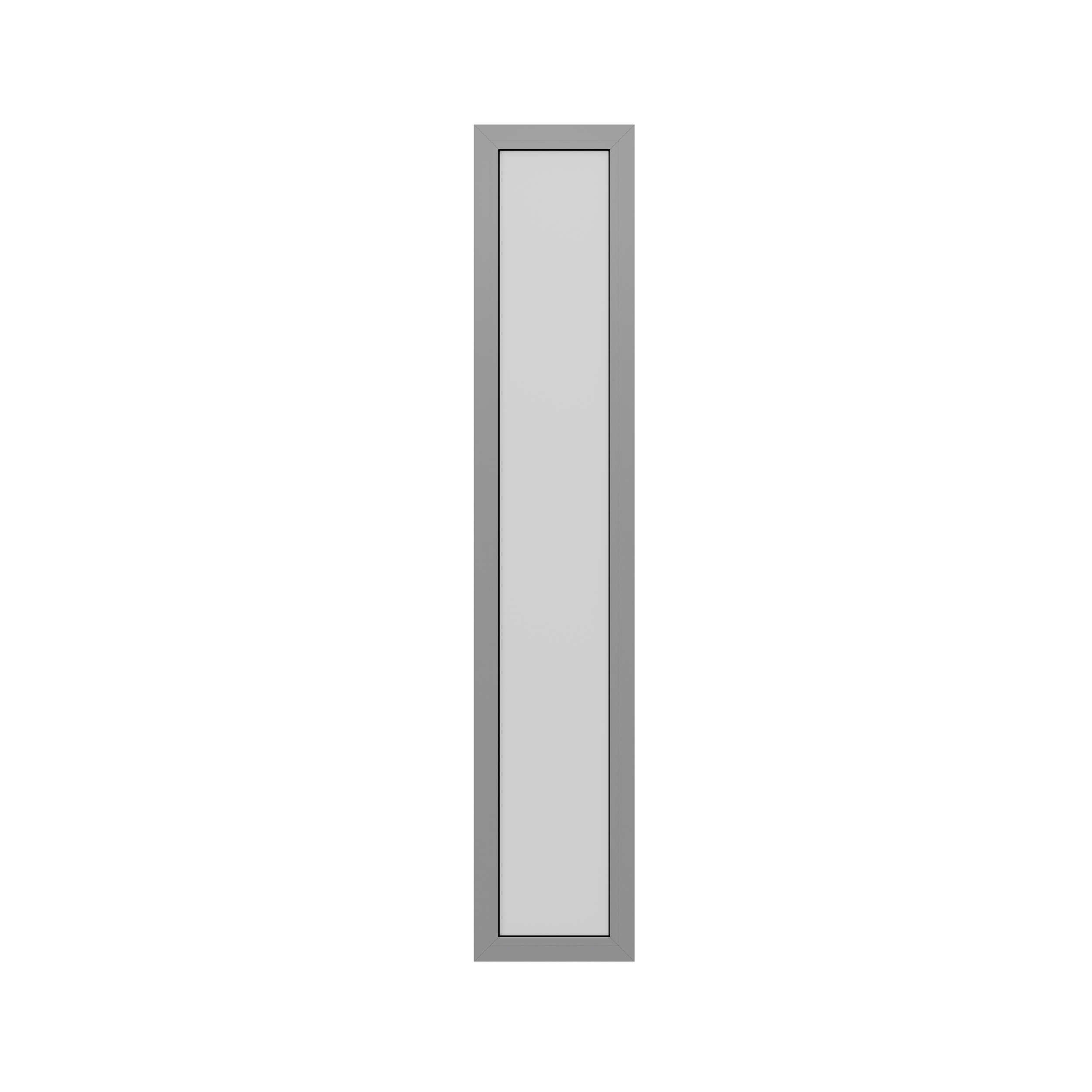Naświetle do drzwi zewnętrznych 68 antracytowe 2085x400 mm OK Doors Trendline