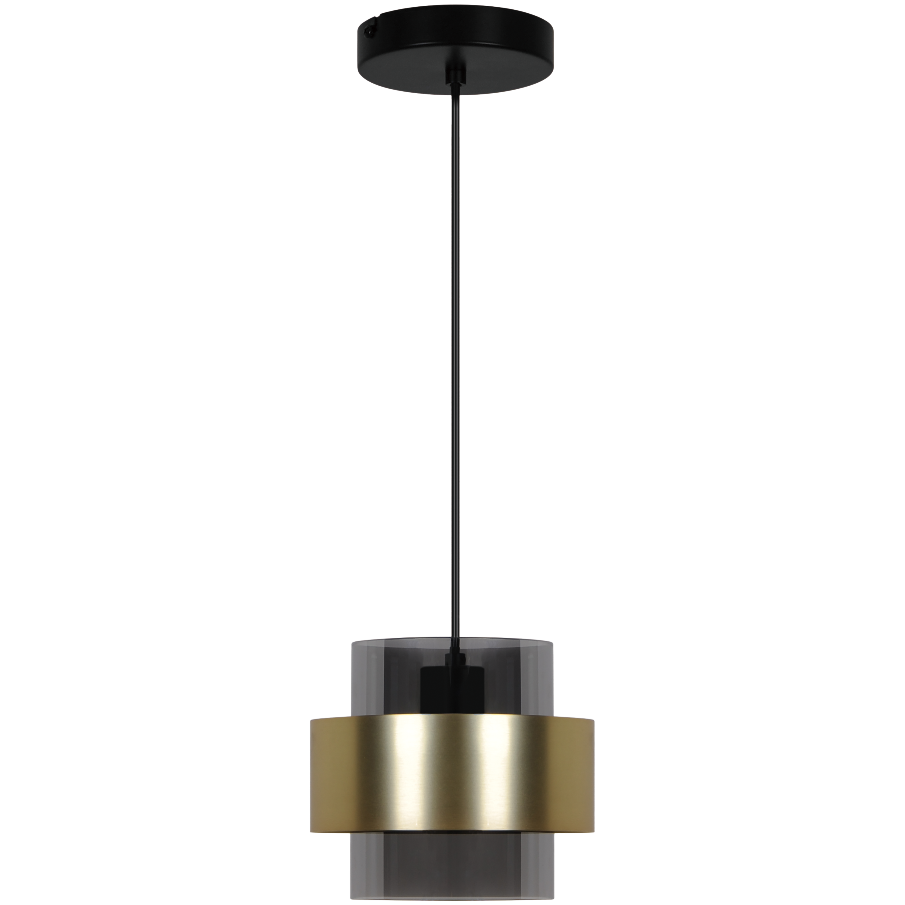 Lampa wisząca Croon czarno-złota E27 Inspire - 2