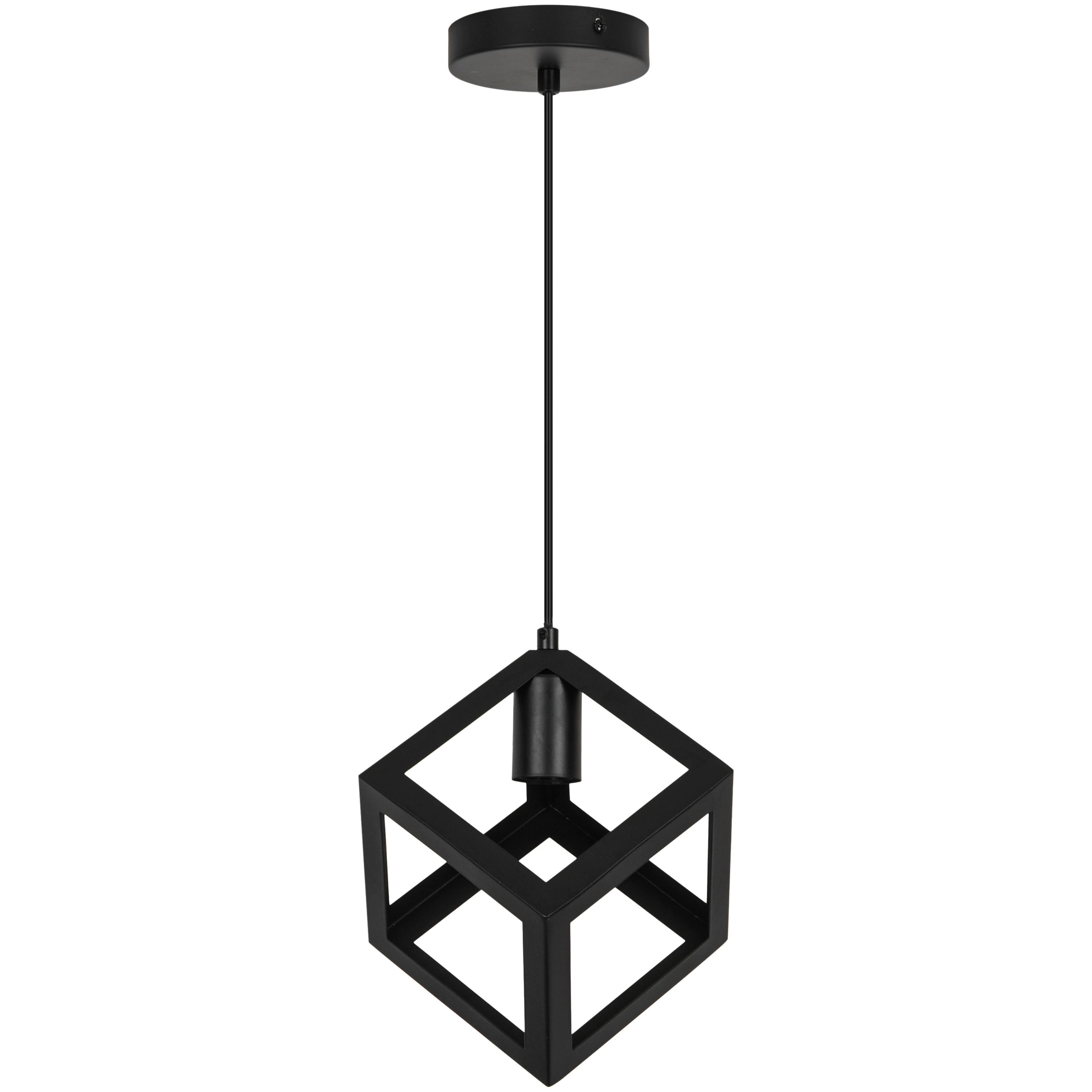 Lampa wisząca Plywood czarna E27 Inspire - 2