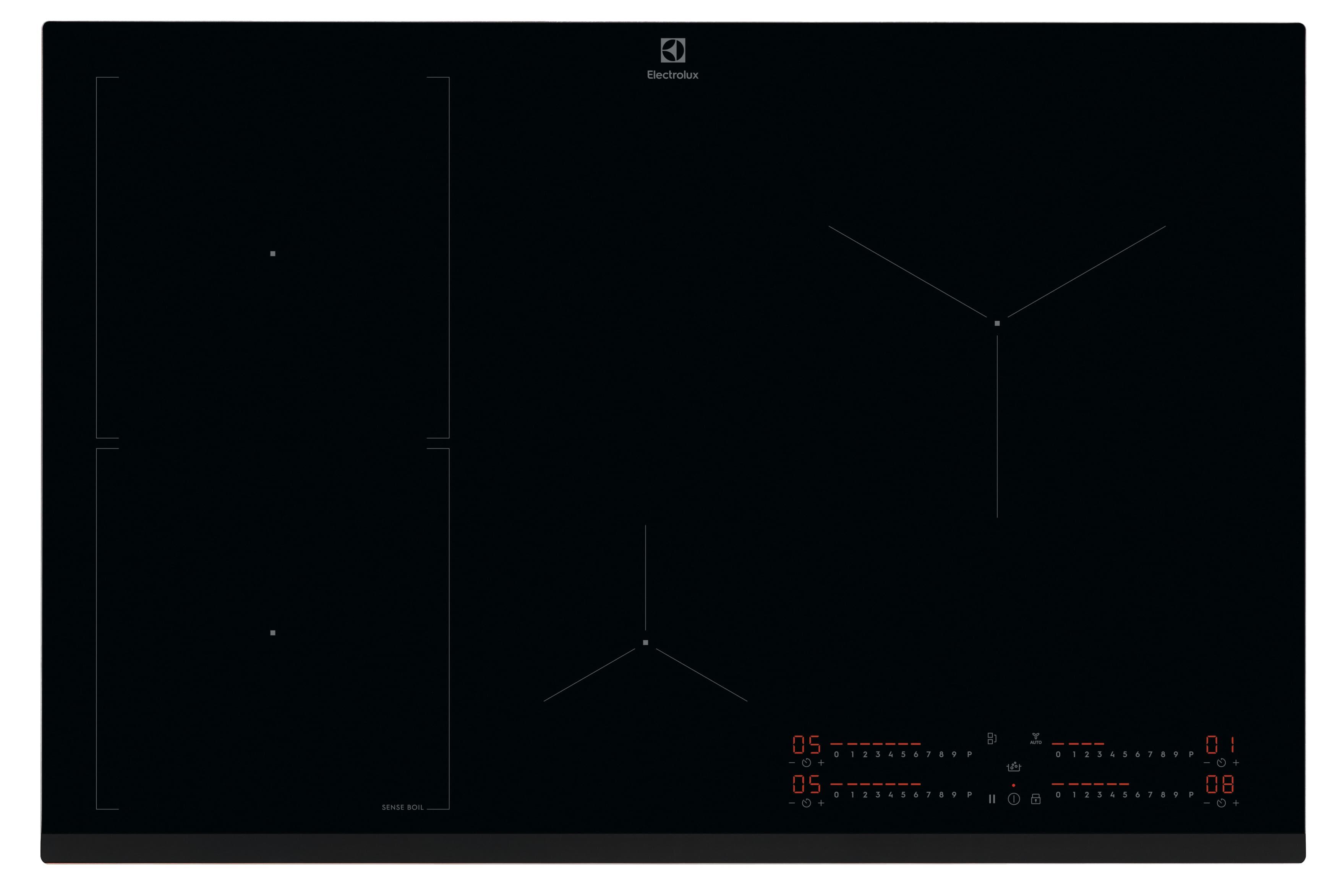 Plaque à induction 4 feux ELECTROLUX EIS82453 Noir Leroy Merlin — free download