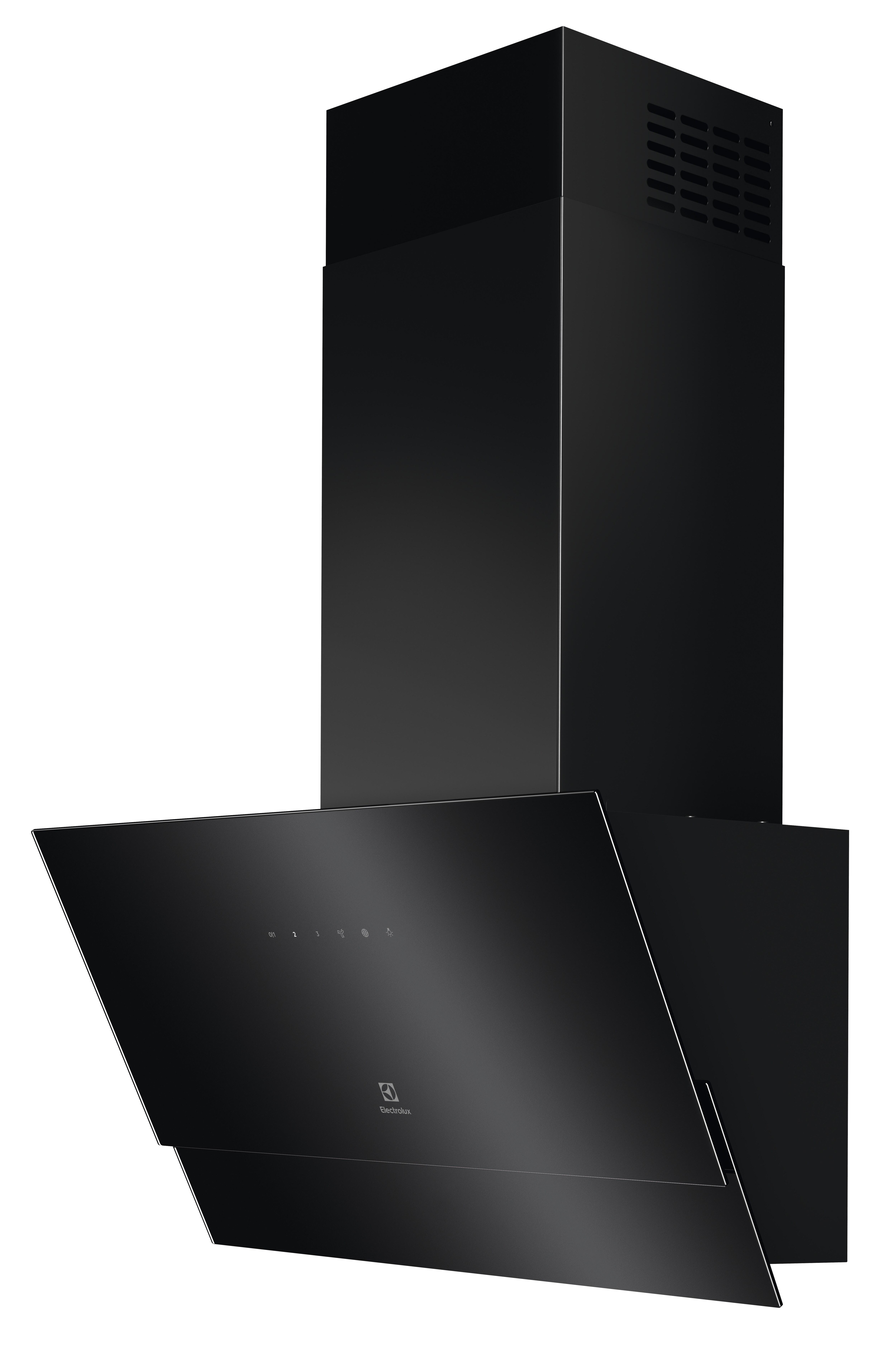 Hotte inclinée L60 cm ELECTROLUX LFV626K Noir - 2