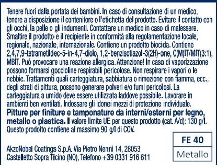 Smalto da interno per porta antimacchia, DULUX avorio satinato, 0.75 L - 5