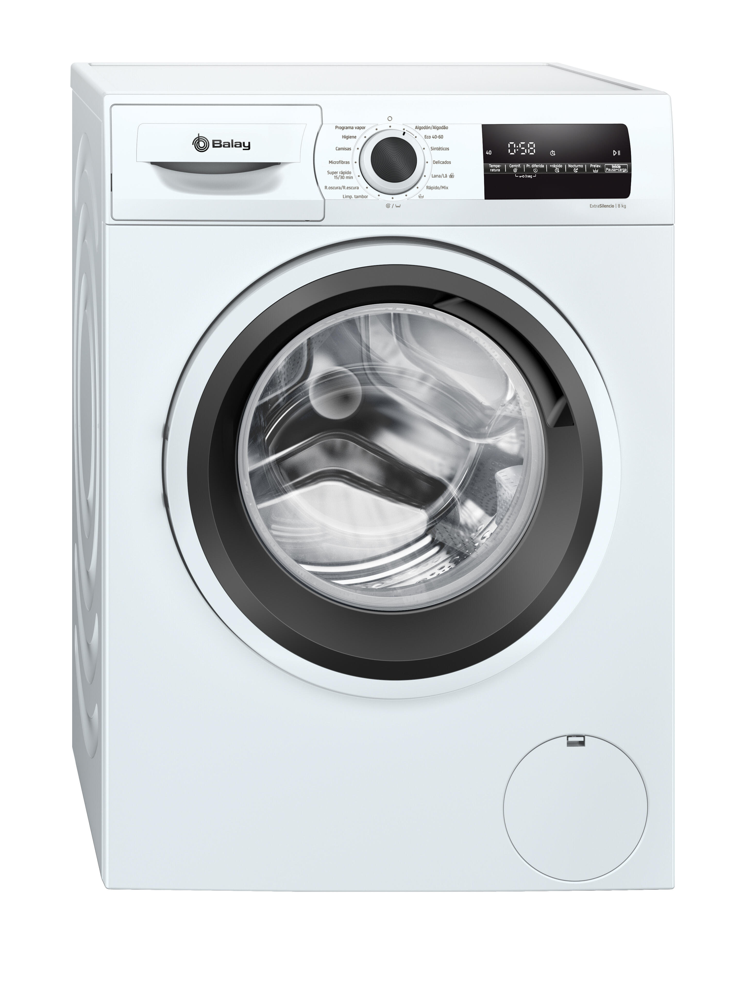 Lavadora balay 3ts285b 8kg de capacidad blanco