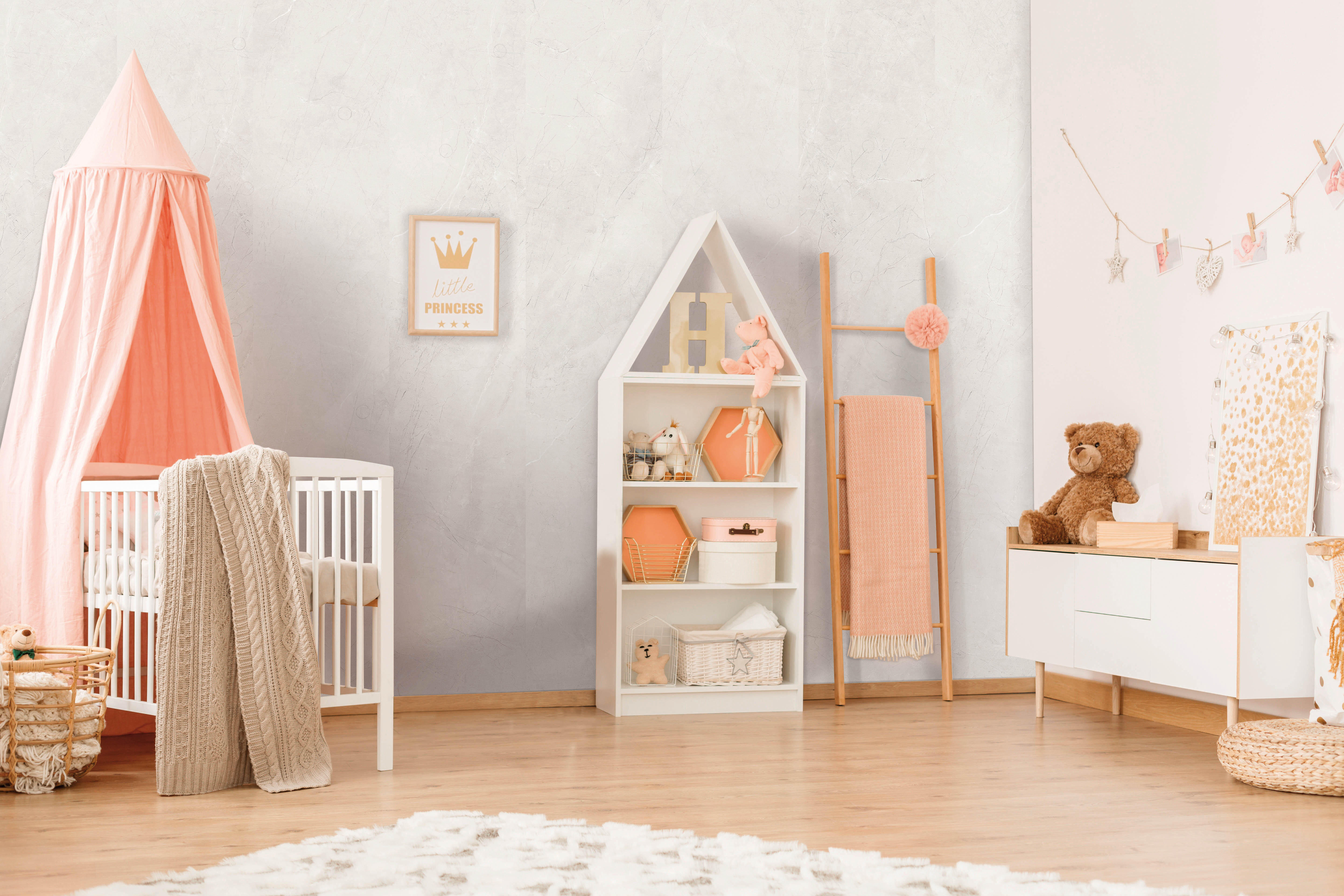 Revestimiento de pared decorativo efecto mármol vinílico SPC XL Selene White de 260x46 cm - 9