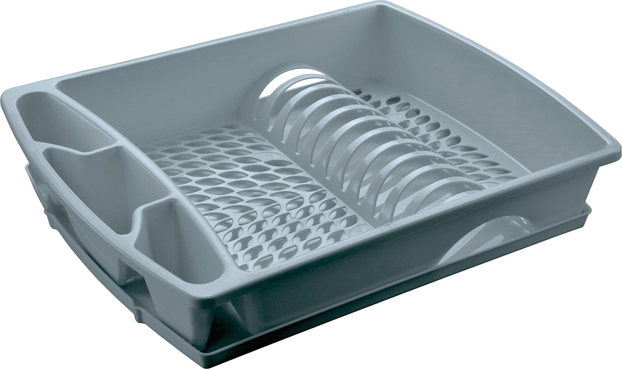 Escurreplatos de polipropileno de 47.5x9x37.5 cm