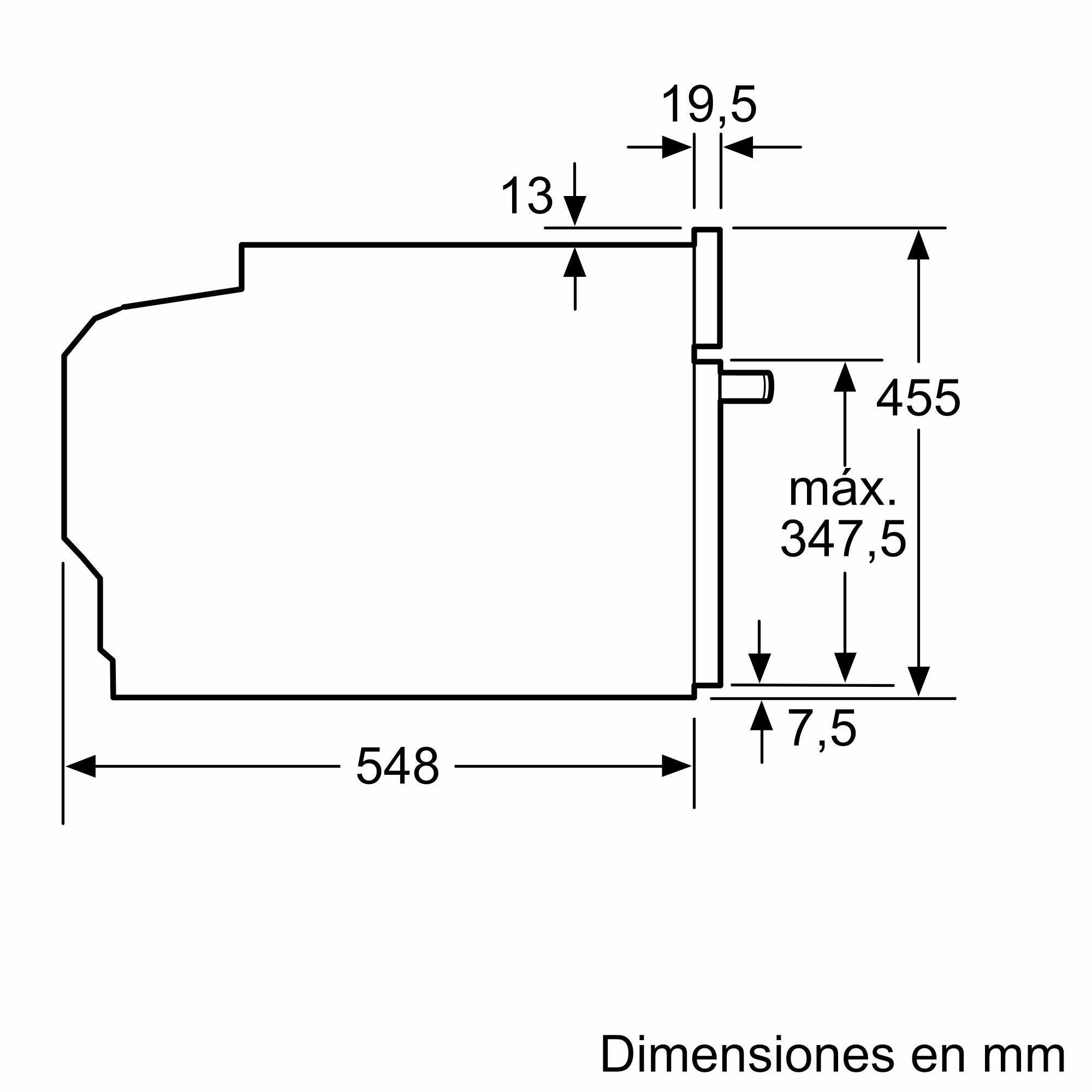Horno compacto multifunción BOSCH CBG7341B1 47L Aqualisis negro Clase A+ - 15