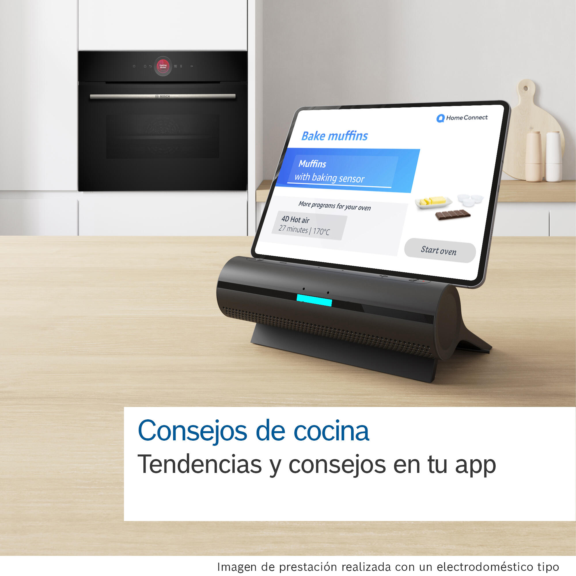 Horno compacto multifunción BOSCH CBG7341B1 47L Aqualisis negro Clase A+ - 12