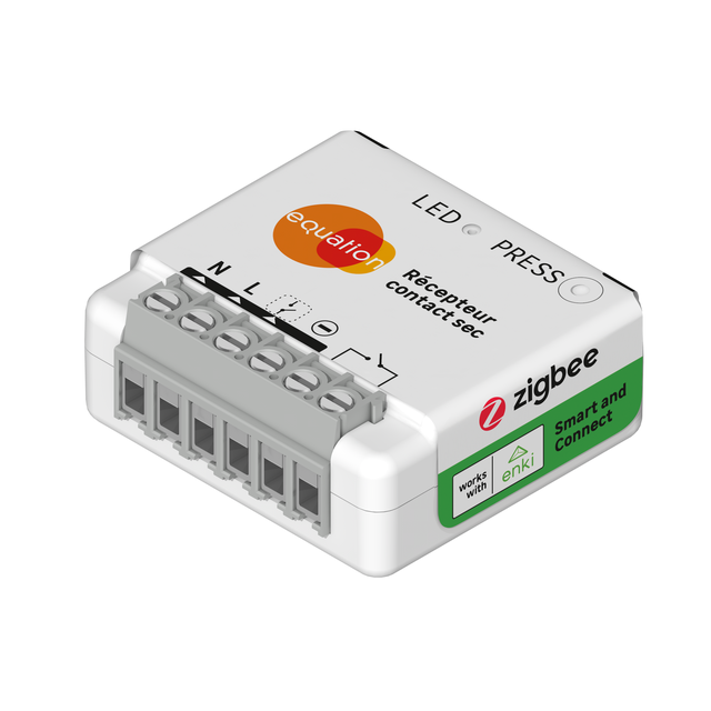 Relais connecté contact sec pour chaudière, EQUATION