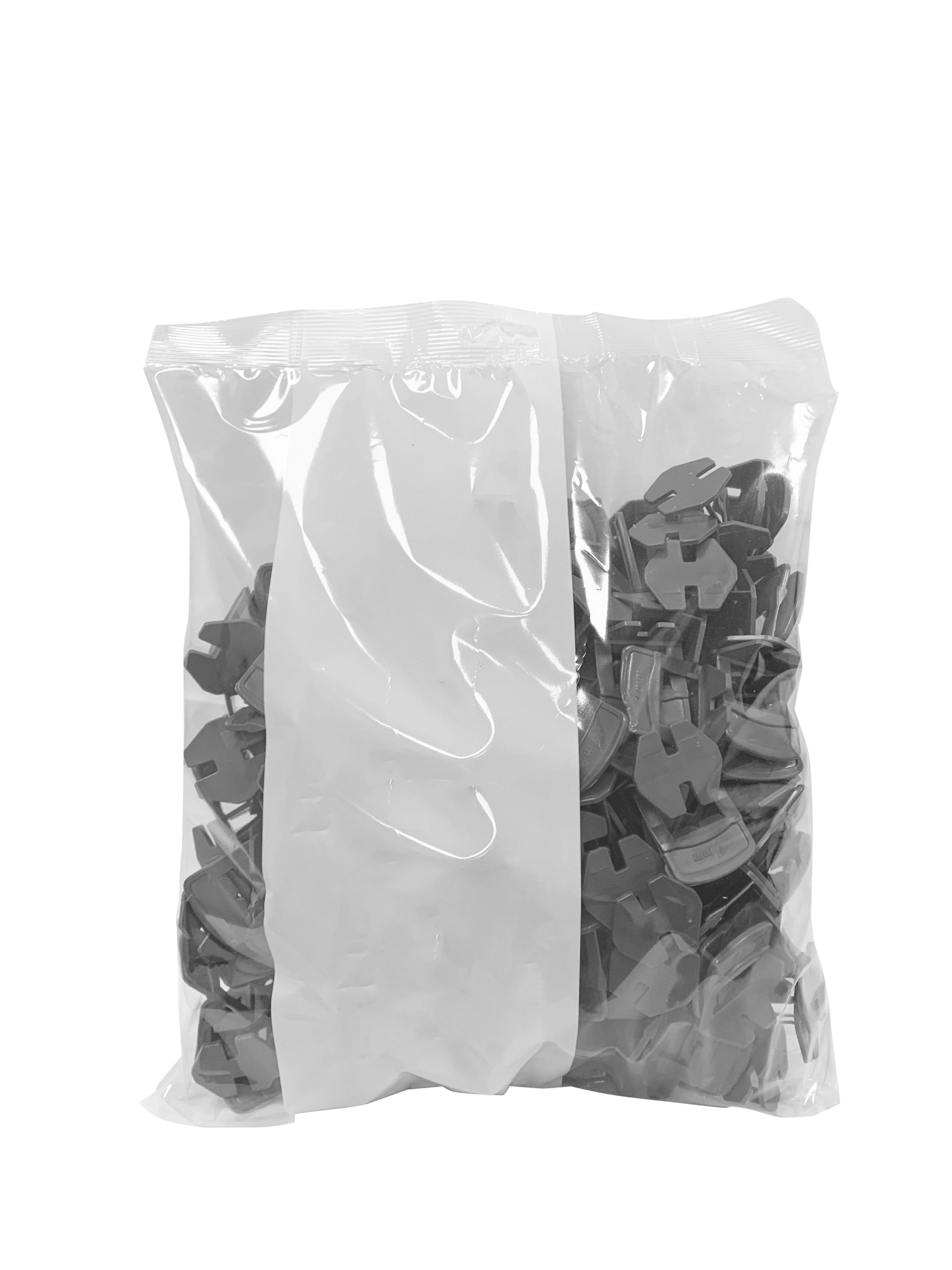 Distanziatore per piastrelle in polipropilene a Dritto elem. perd. 1,5mm nero cf.500 Sp 1.5 mm, confezione da 500 pezzi - 2