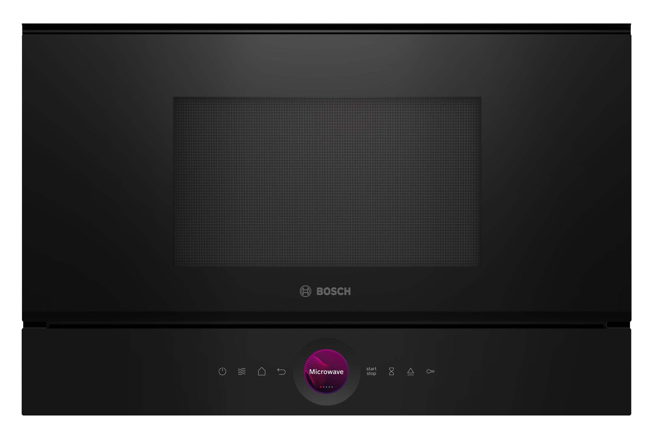 microondas con grill integrable bosch ber7321b1 21l 900w negro