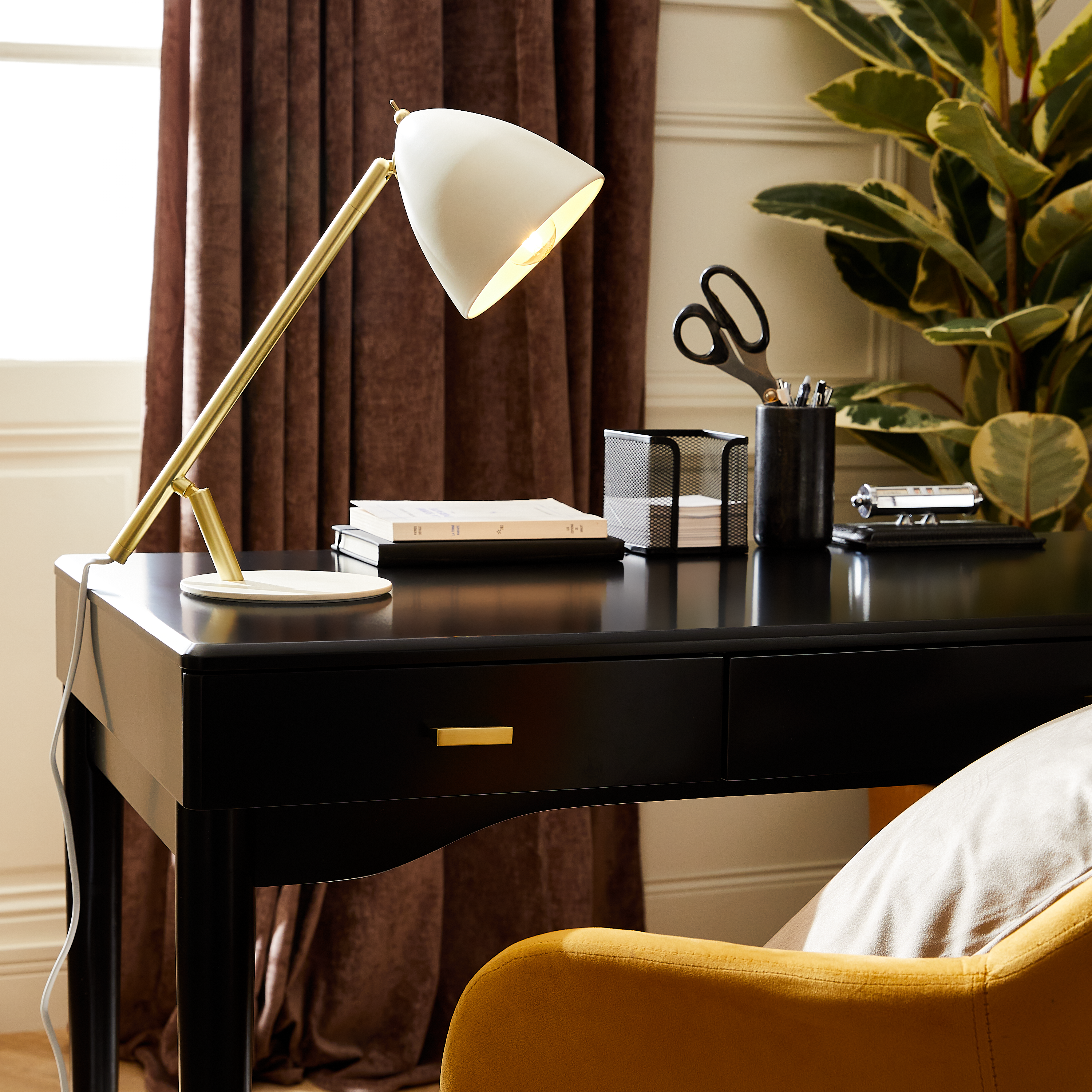 Lampka biurkowa Granma miedź E14 Inspire - 8