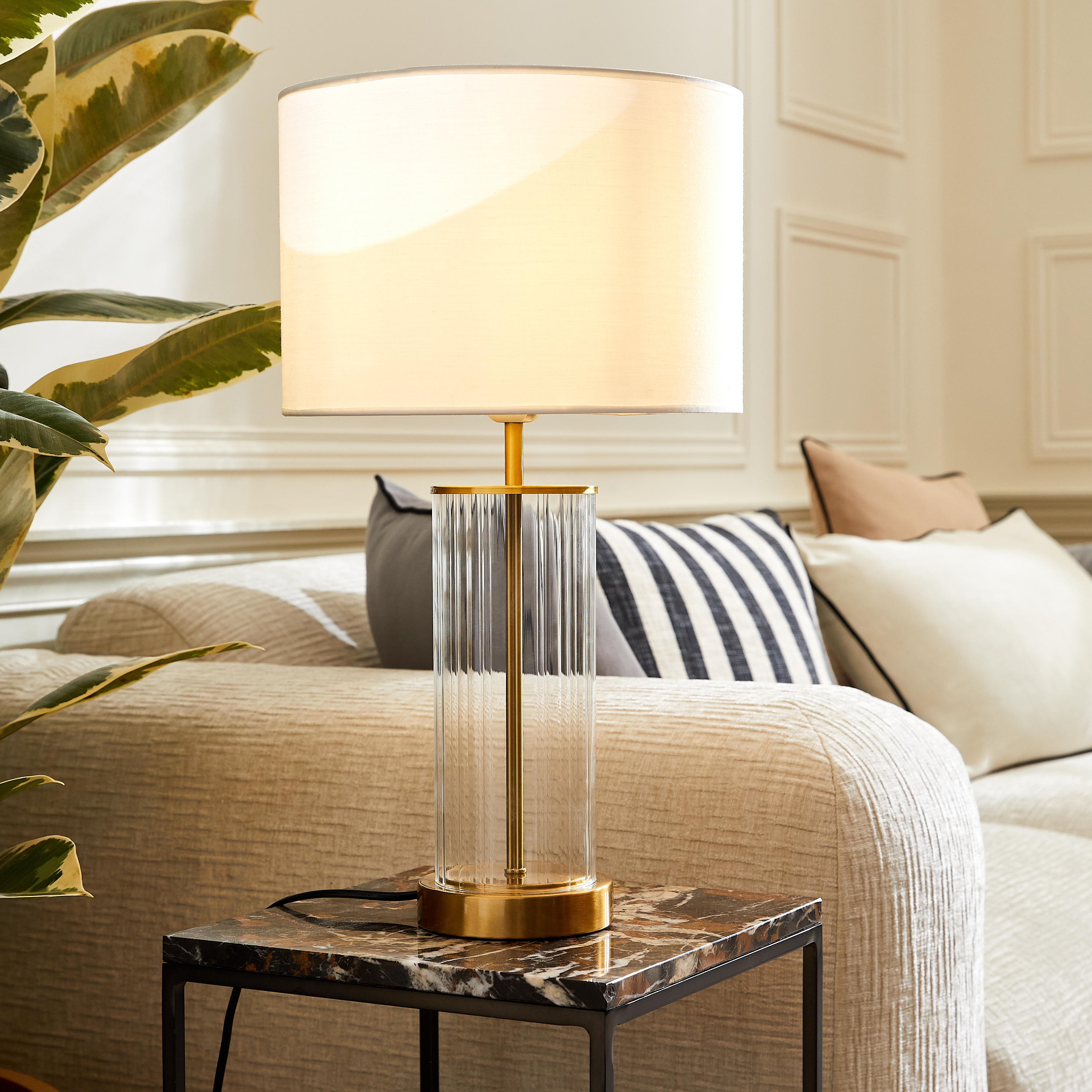 Lampa stołowa Mamio miedź E27 Inspire - 17