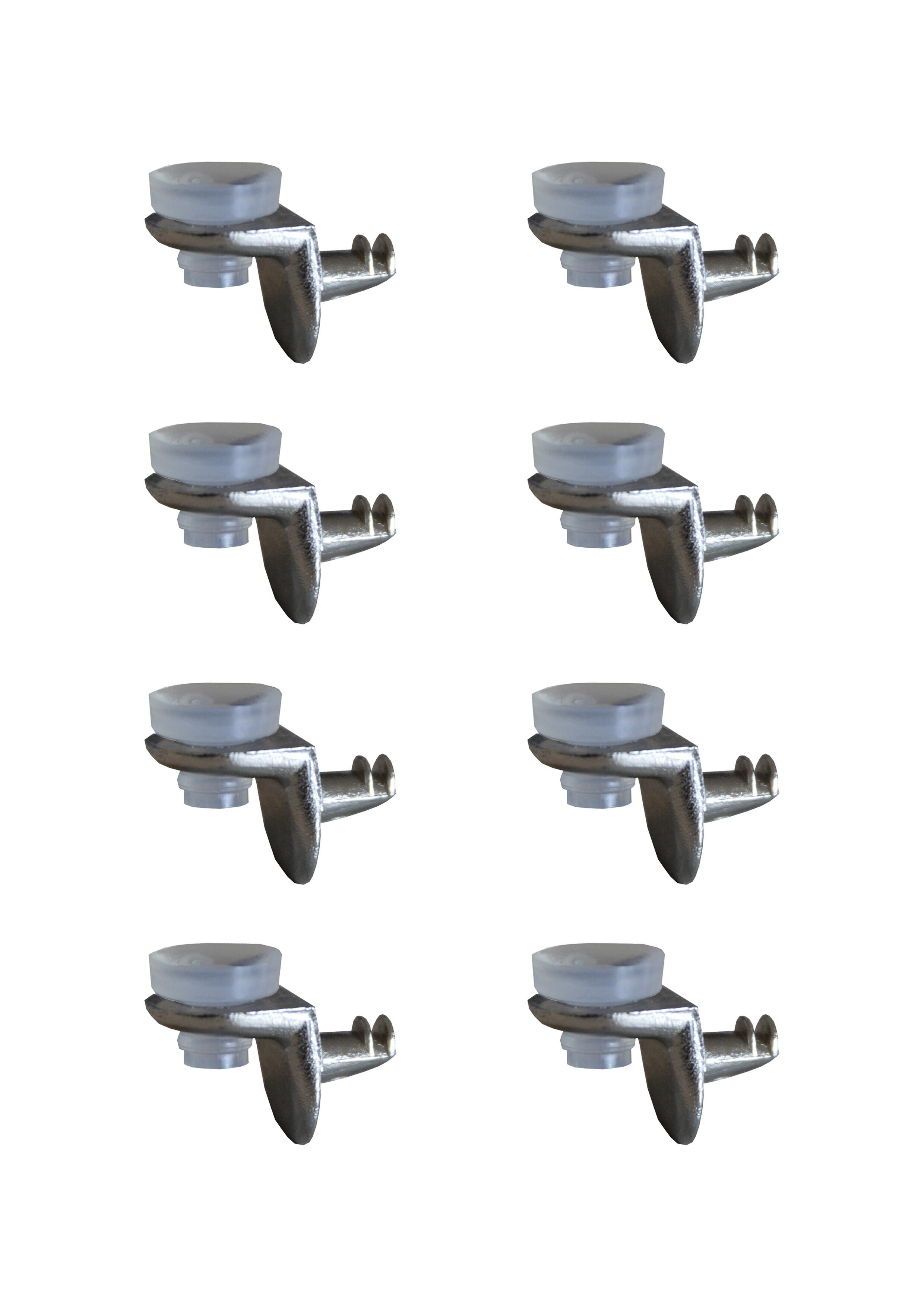 Lot De 12 Taquets à Enfoncer,Ventouse,, 5 Mm, Etagères Ou Tablette