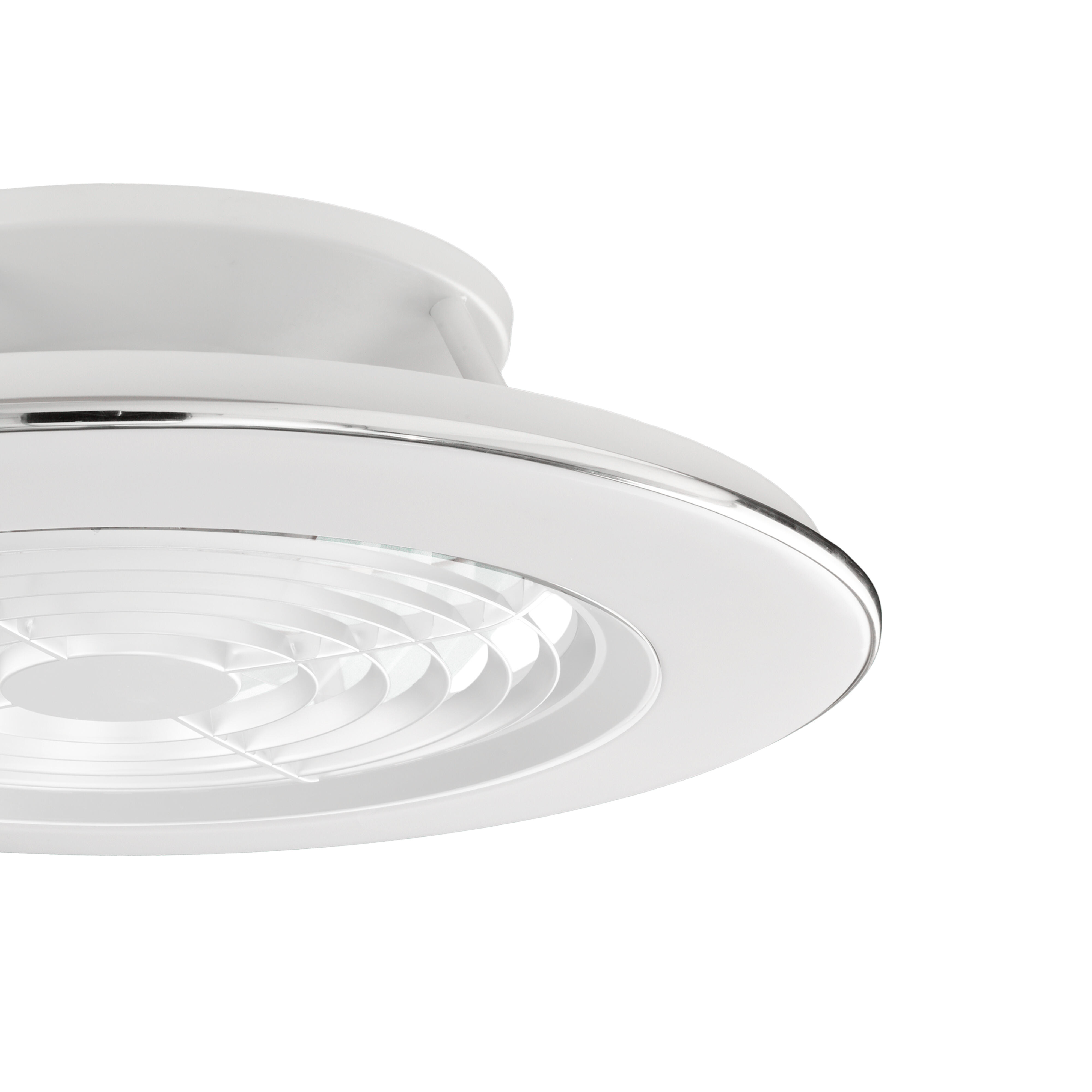 Ventilador de techo con luz sin aspas silencioso DC 35W con mando ø63 cm Alisio MANTRA blanco luz CCT | 6 velocidades | modo verano/invierno | recomendado de 13 a 20 m² - 13