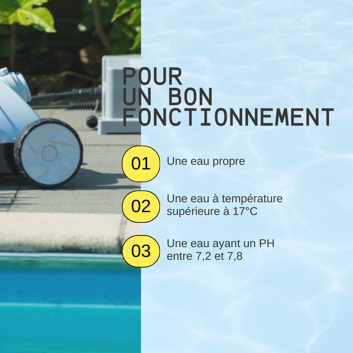 bien nettoyer avec votre robot one max ubbink