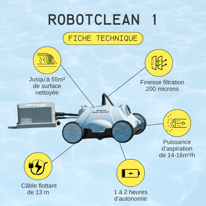 fiche technique robot one max ubbink