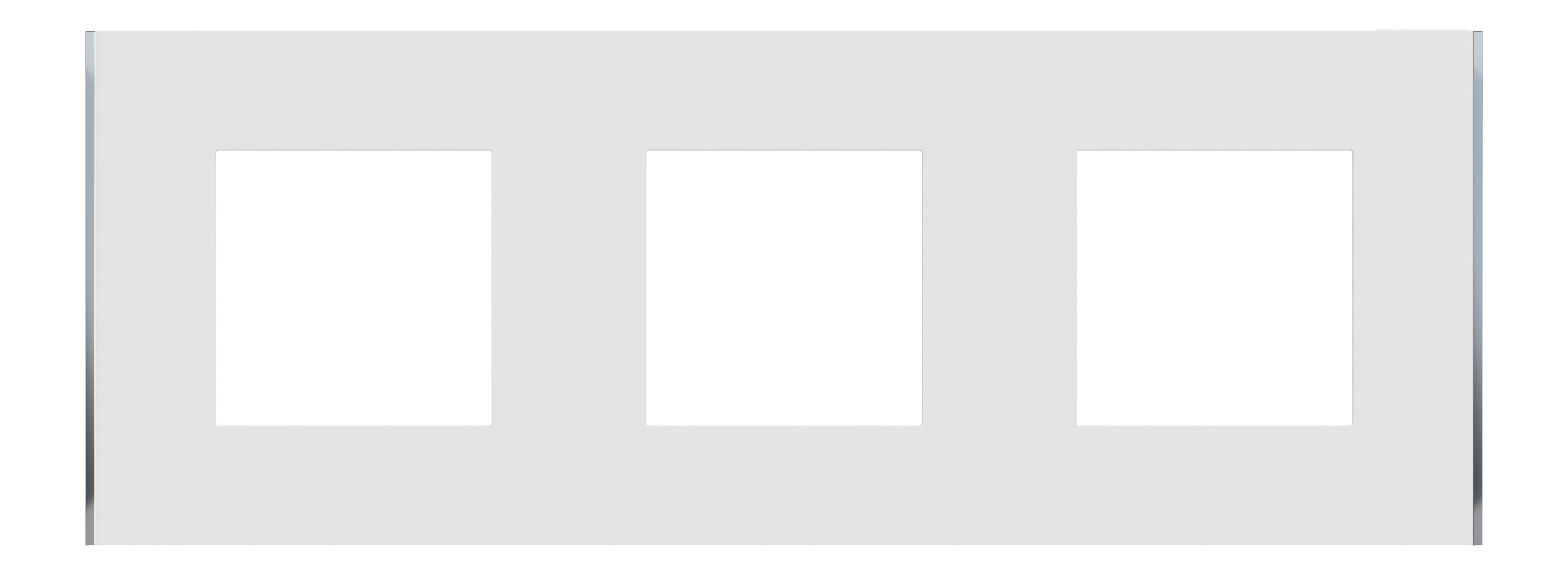 Marco triple schneider electric unica blanco