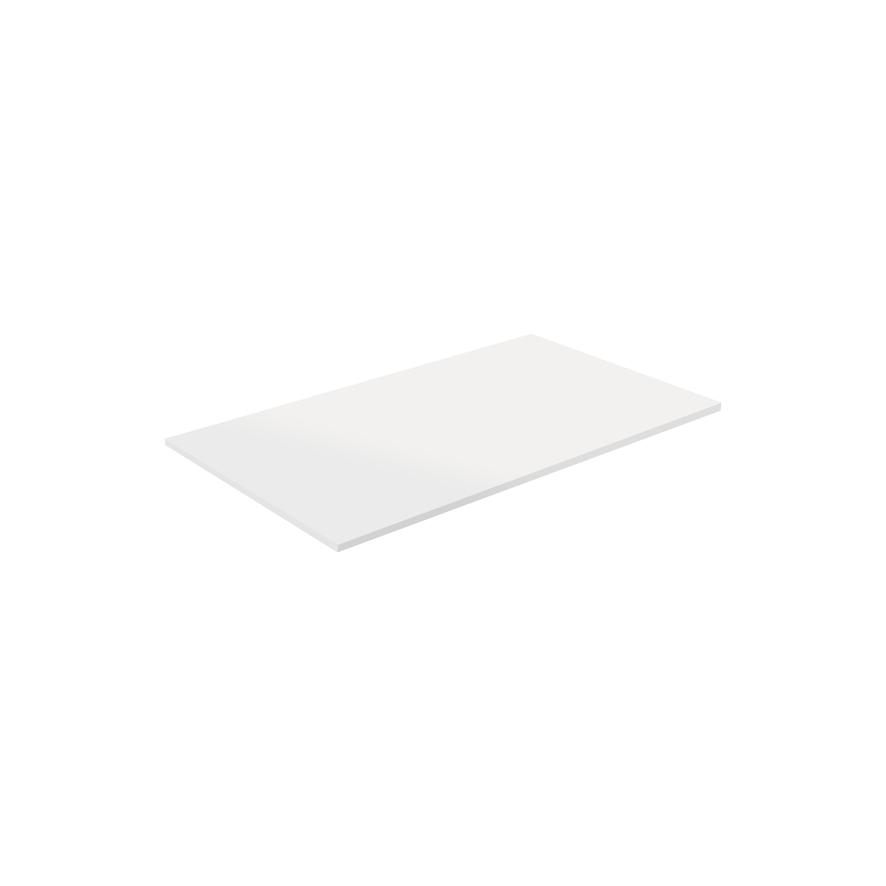 Encimera lavabo mia compatech blanco 81x46x1.2 cm