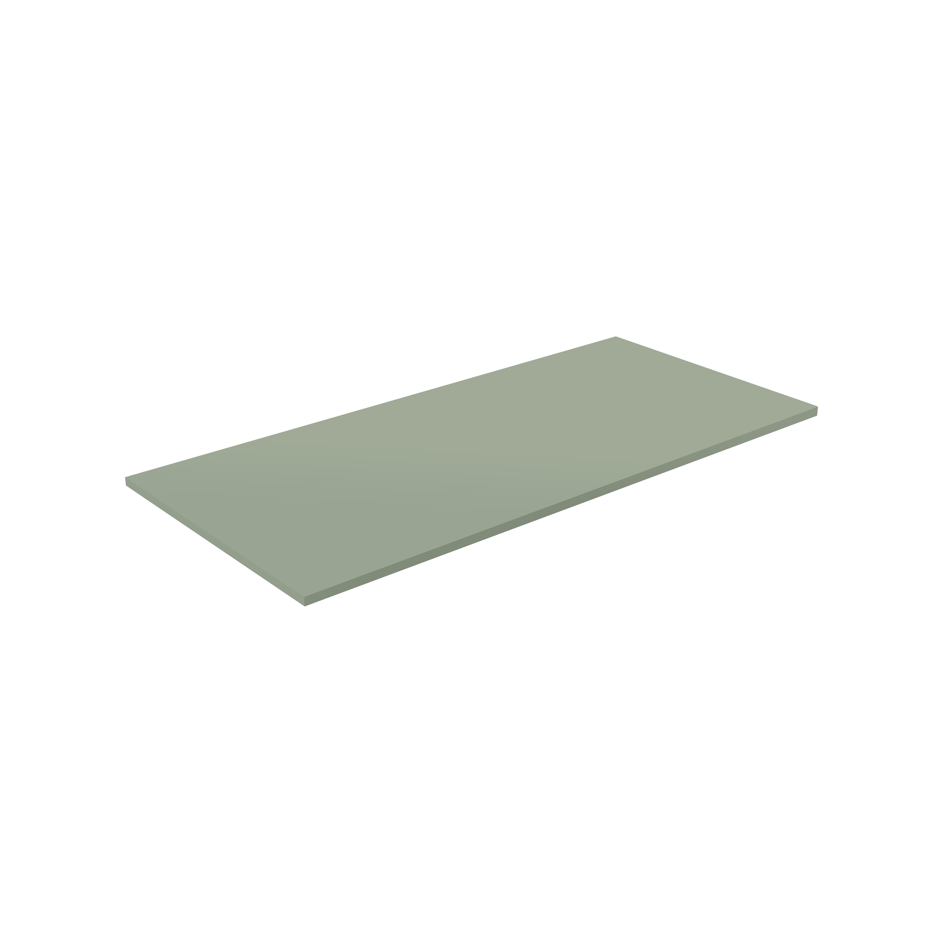 Encimera lavabo mia compatech verde 101x46x1.2 cm