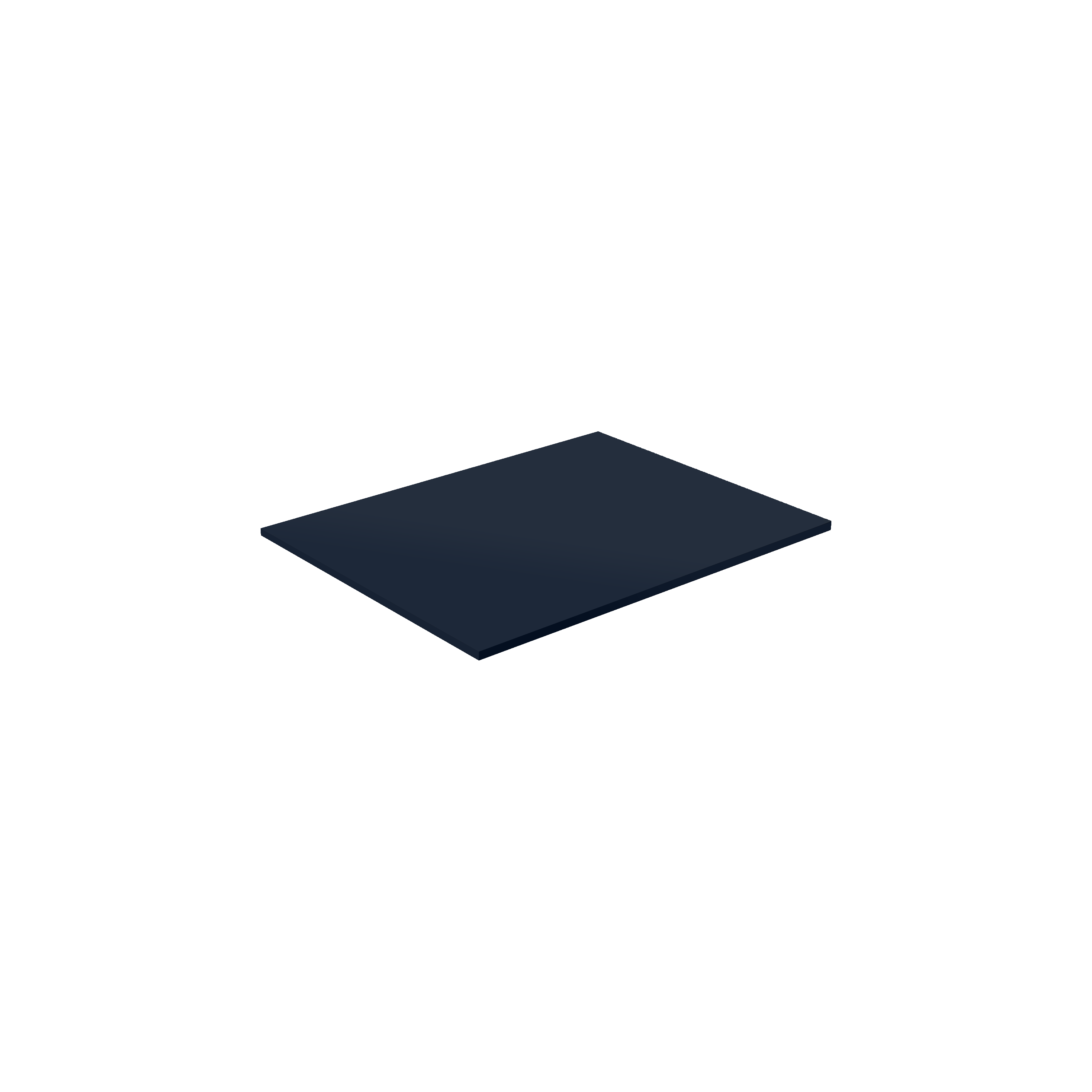 Encimera lavabo mia compatech azul 61x46x1.2 cm