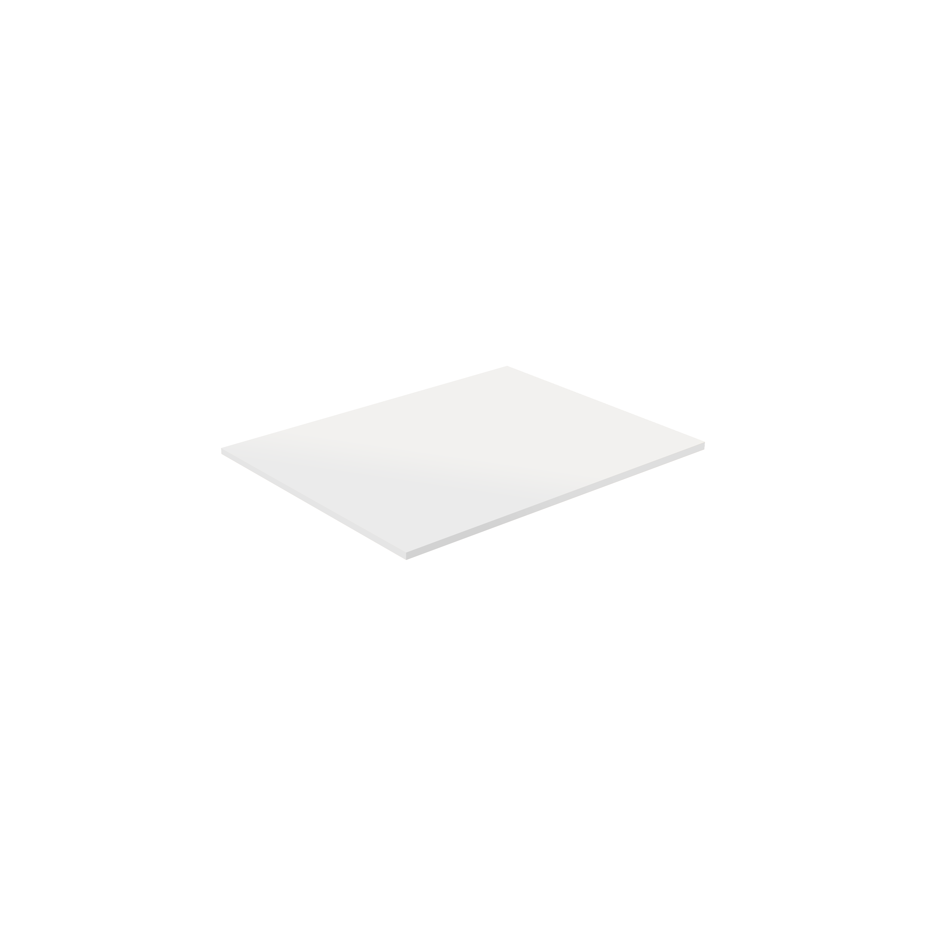 Encimera lavabo mia compatech blanco 61x46x1.2 cm