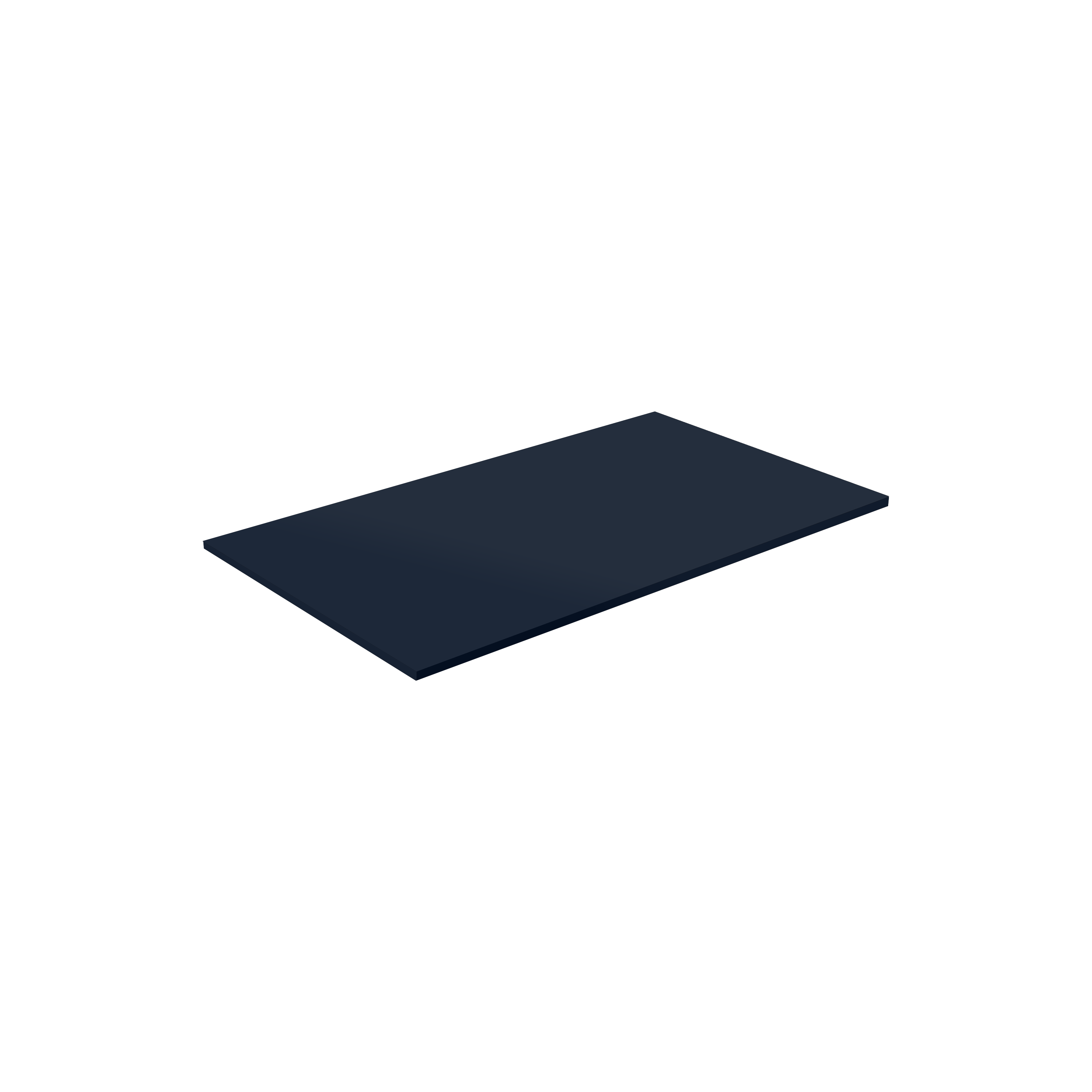 Encimera lavabo mia compatech azul 81x46x1.2 cm