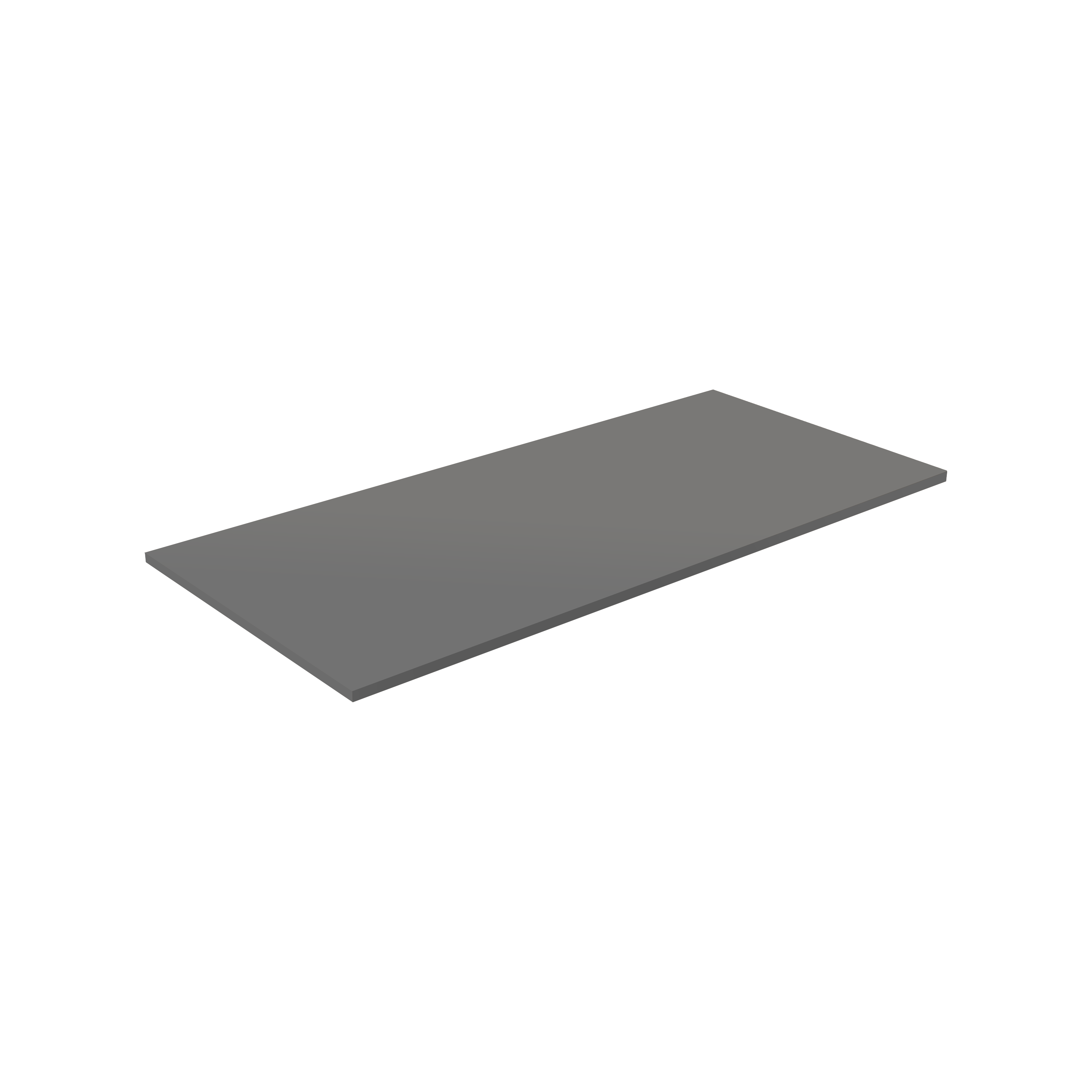 Encimera lavabo mia compatech gris ceniza 101x46x1.2 cm