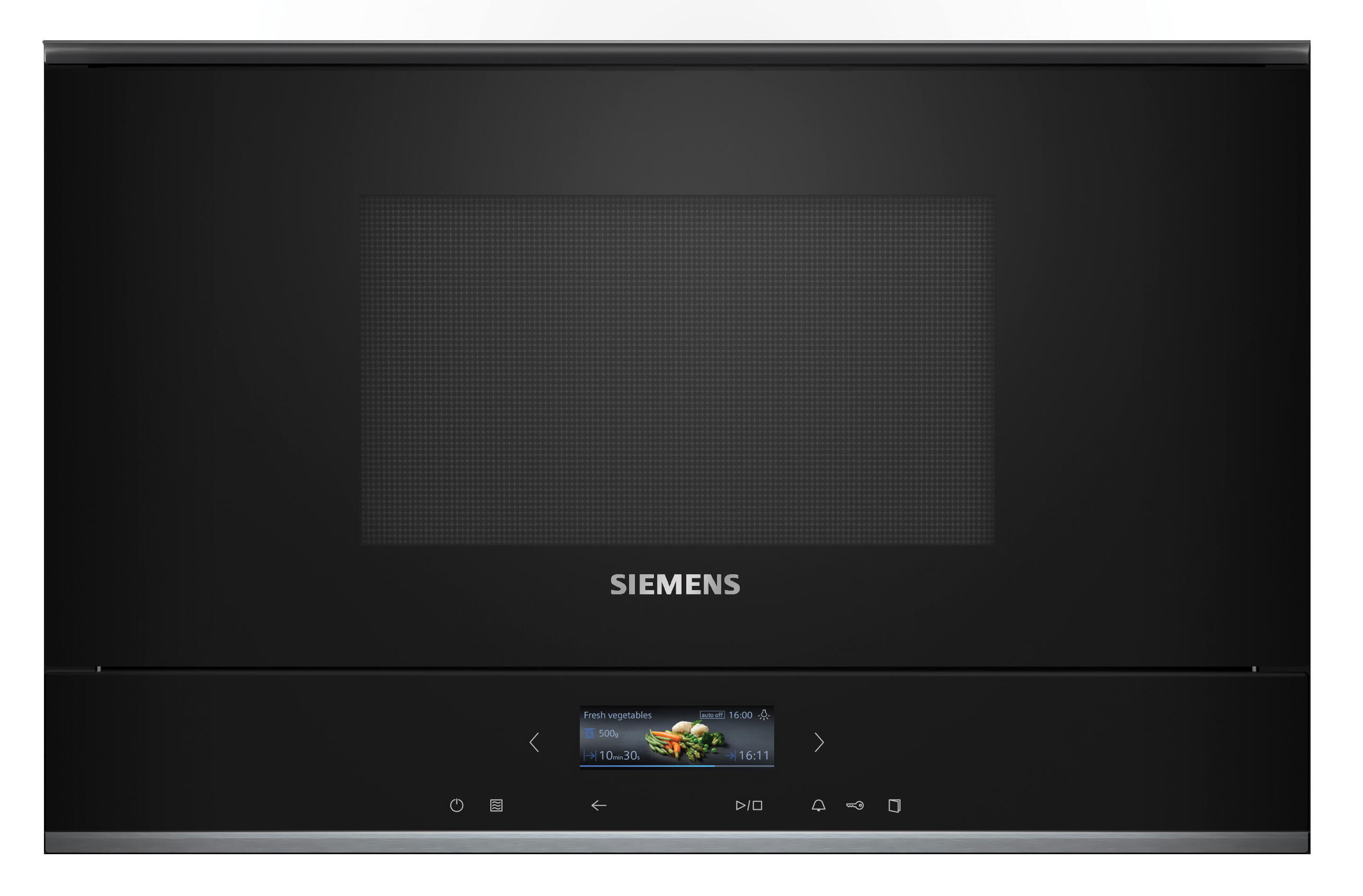 microondas integrable siemens bf722l1b1 21l 900w negro