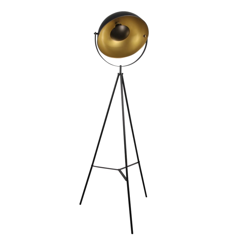 Lampa podłogowa Matylda czarna E27