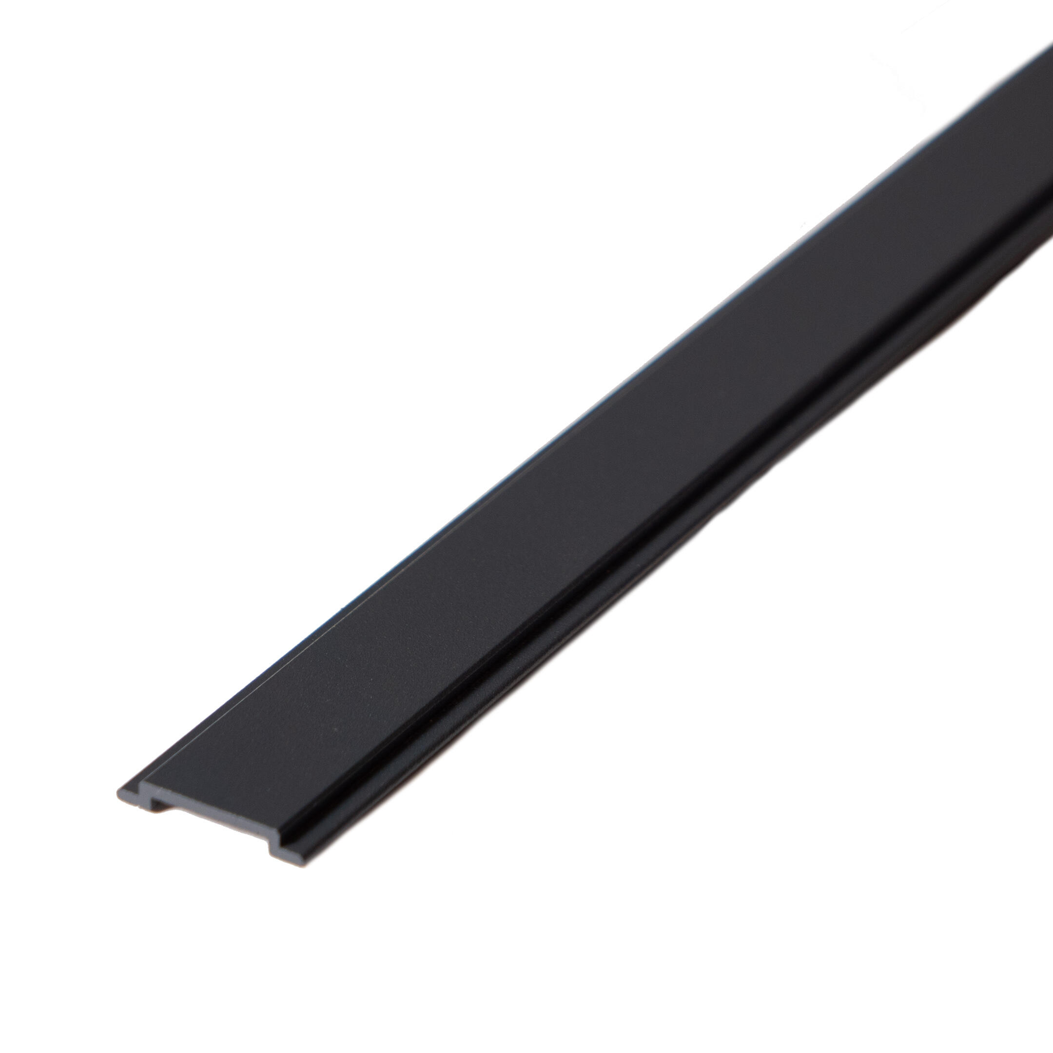 Perfil de poste de cerca de aluminio gris 6x100 cm - 2