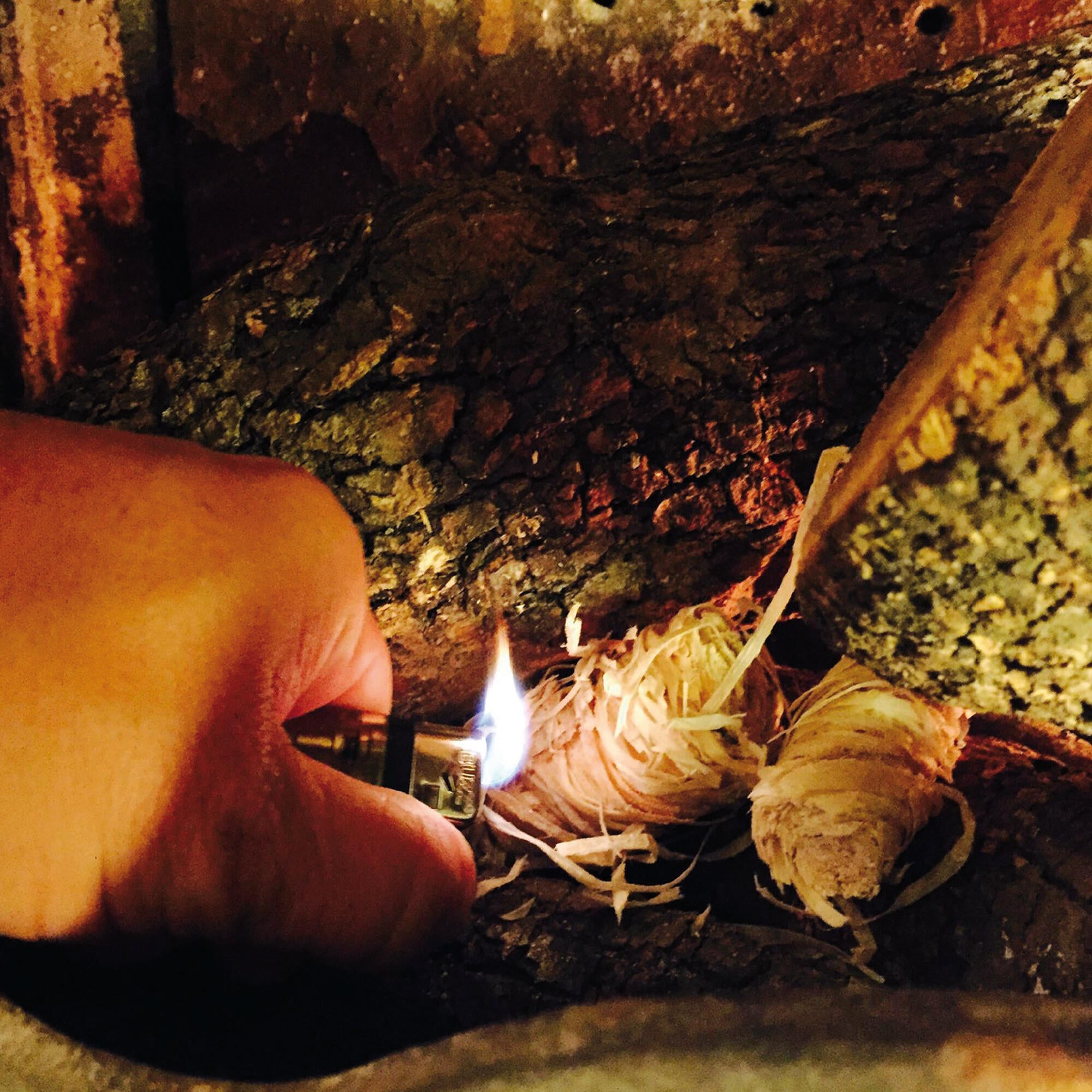 Enciende fuego de lana de madera FSC 32 unidades - 3