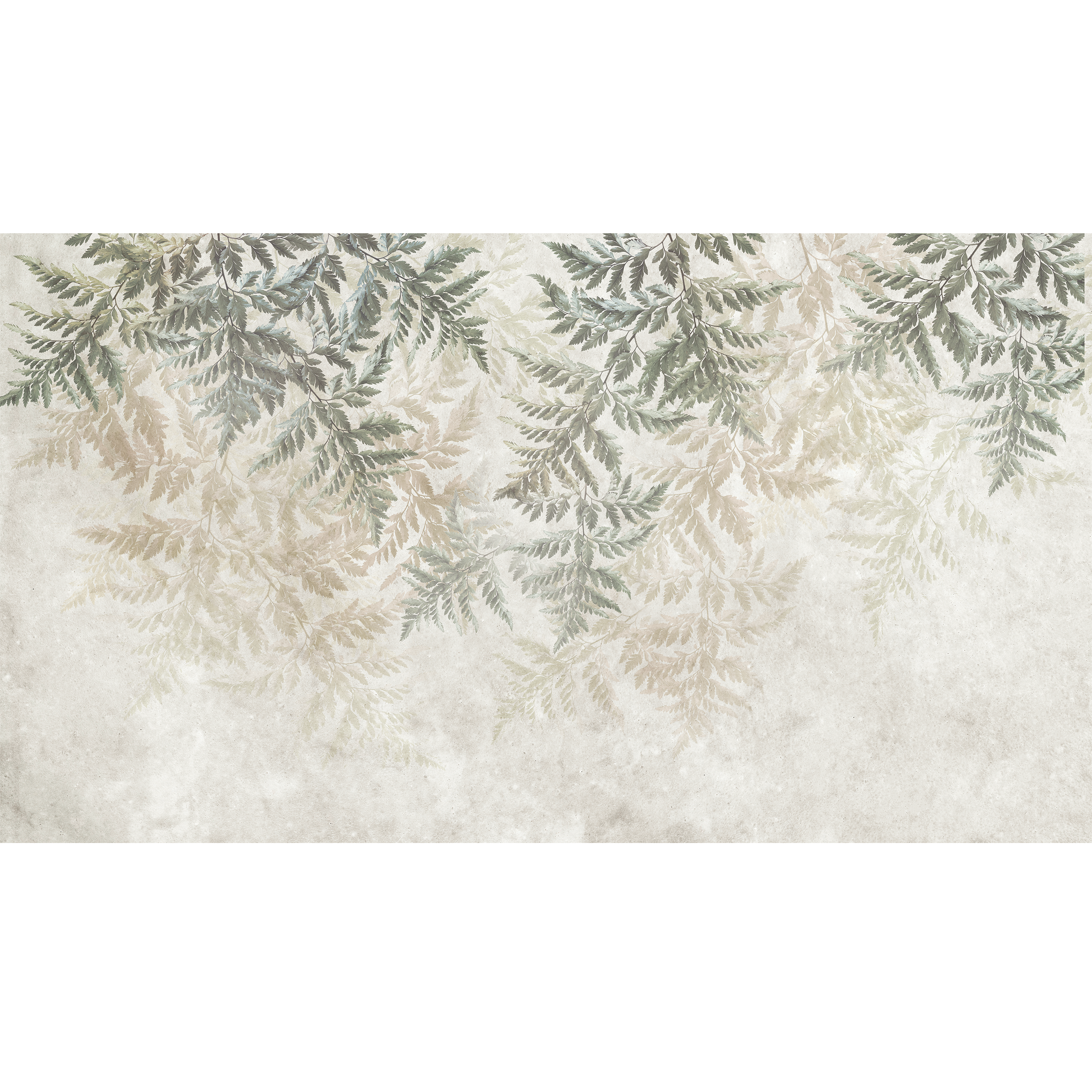 Mural Fern 500 x 280 cm delikatna struktura