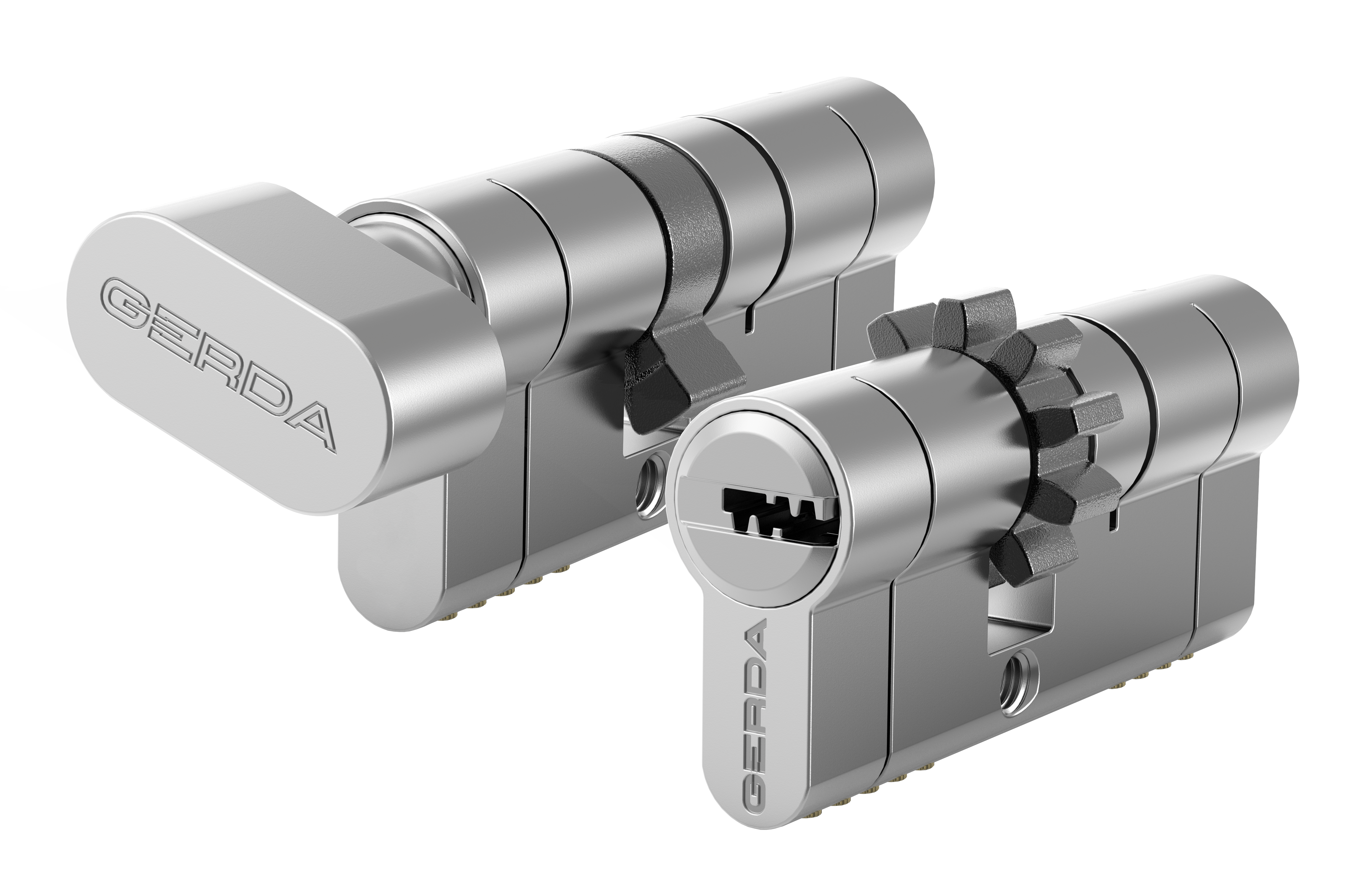 Zestaw wkładek do zamka EXXO G30 x 50 + Z35 x 55 Gerda