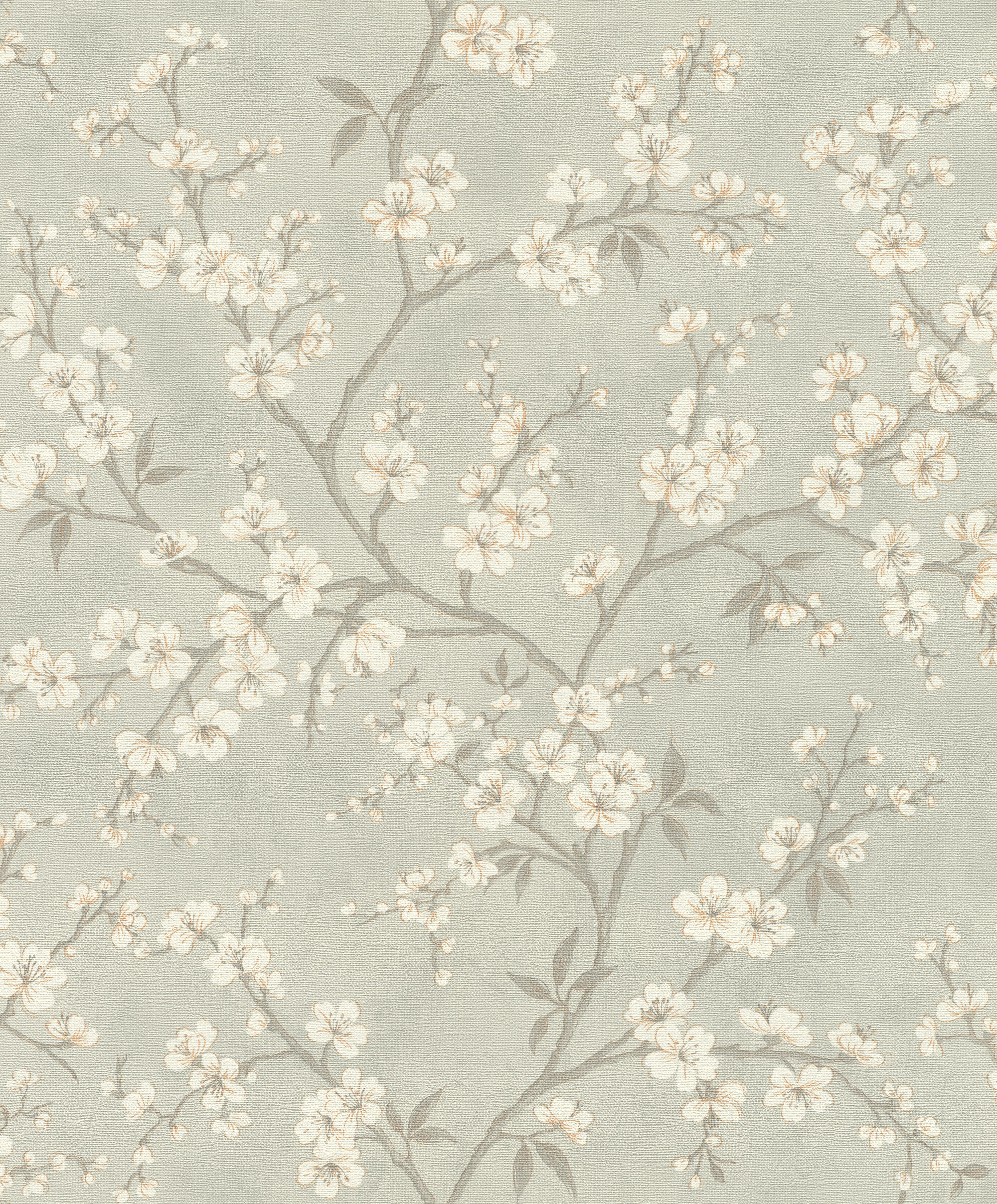 Papel pintado vinilo aplicación cola en pared Naturaleza Harmony 3 456752 multicolor  RASCH 53cmx10.05m limpìeza con paño húmedo apto para cocinas o baños - 3