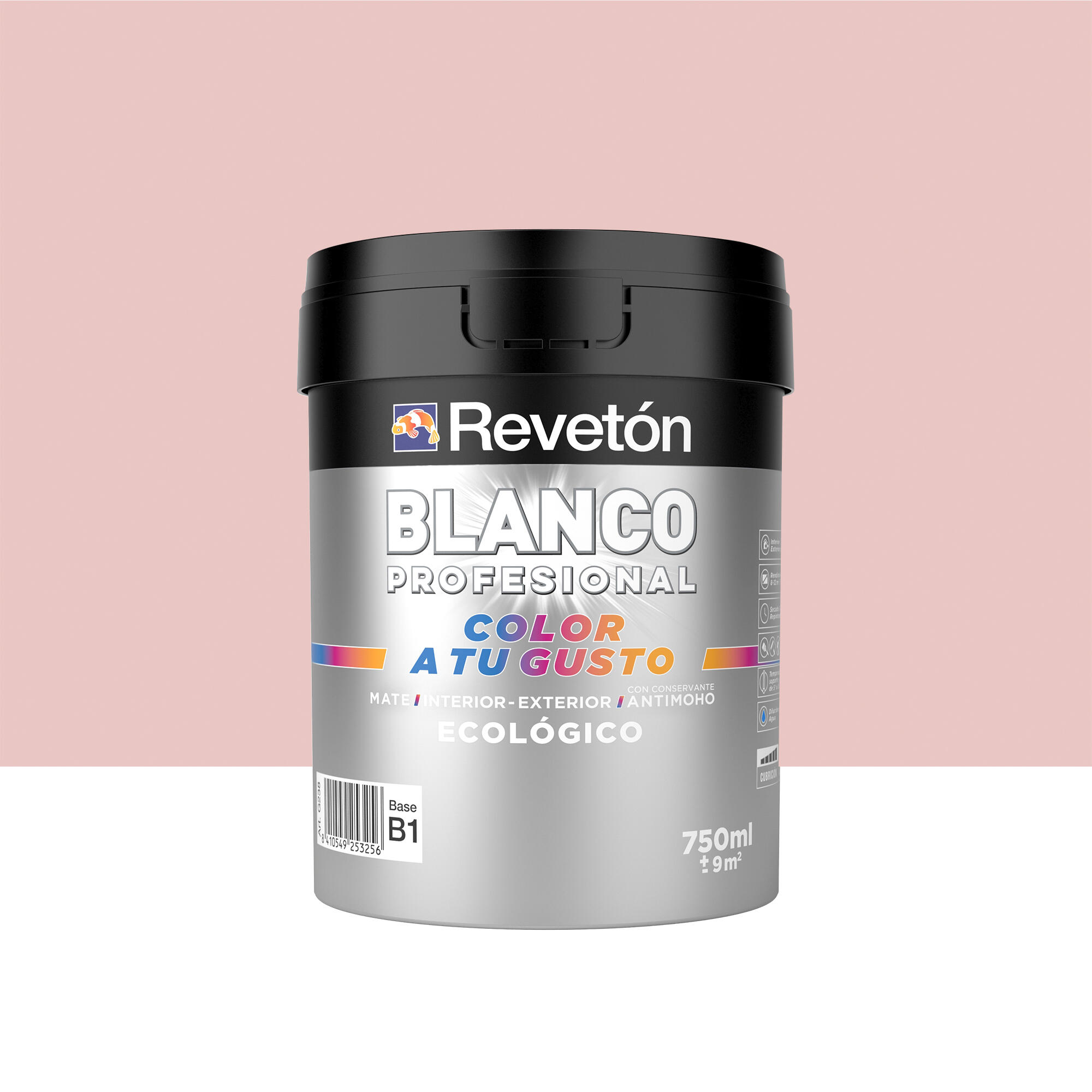 ROJO ROSADO SUAVE EMPOLVADO