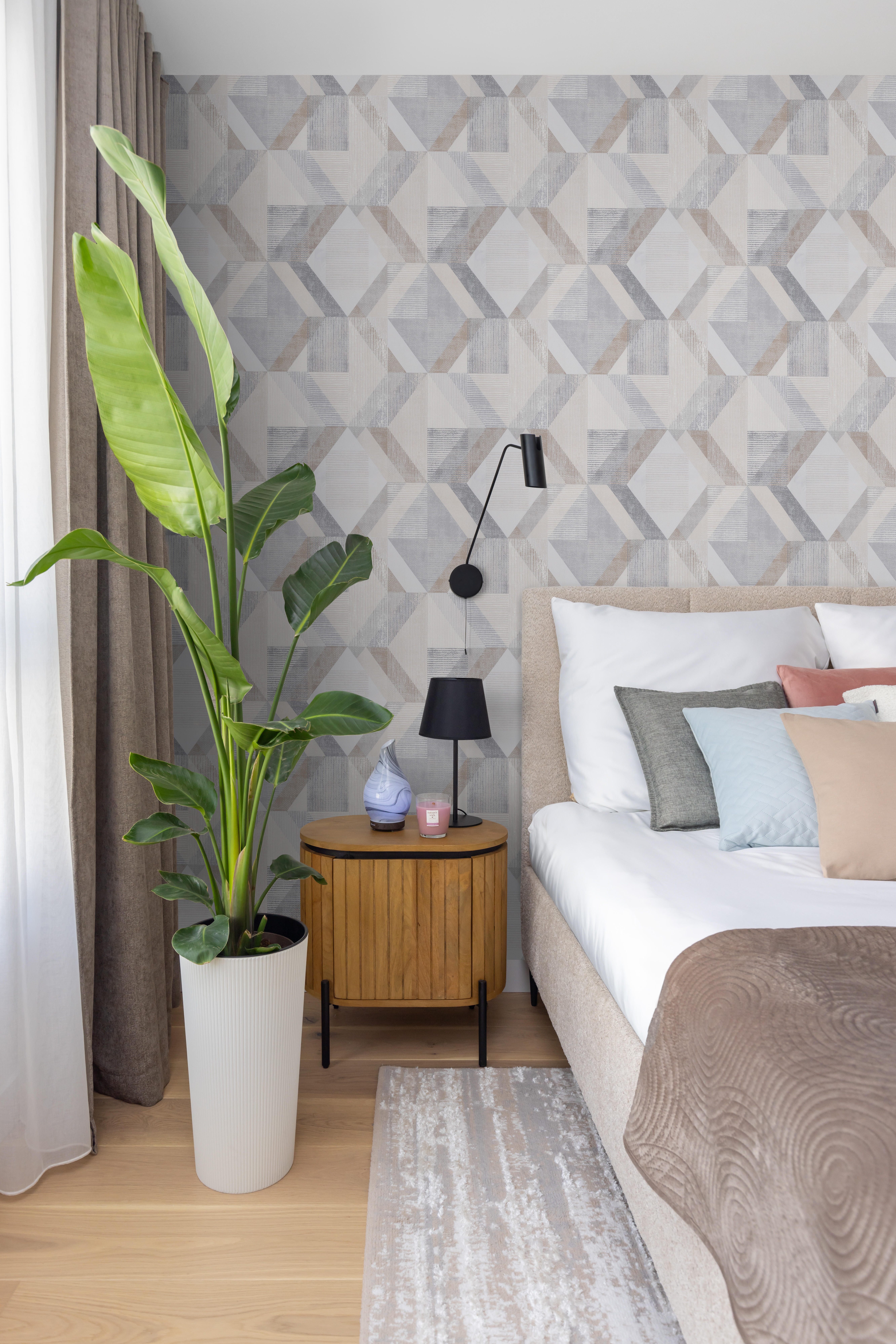 Lampka stołowa Junon czarna E27 Inspire - 5