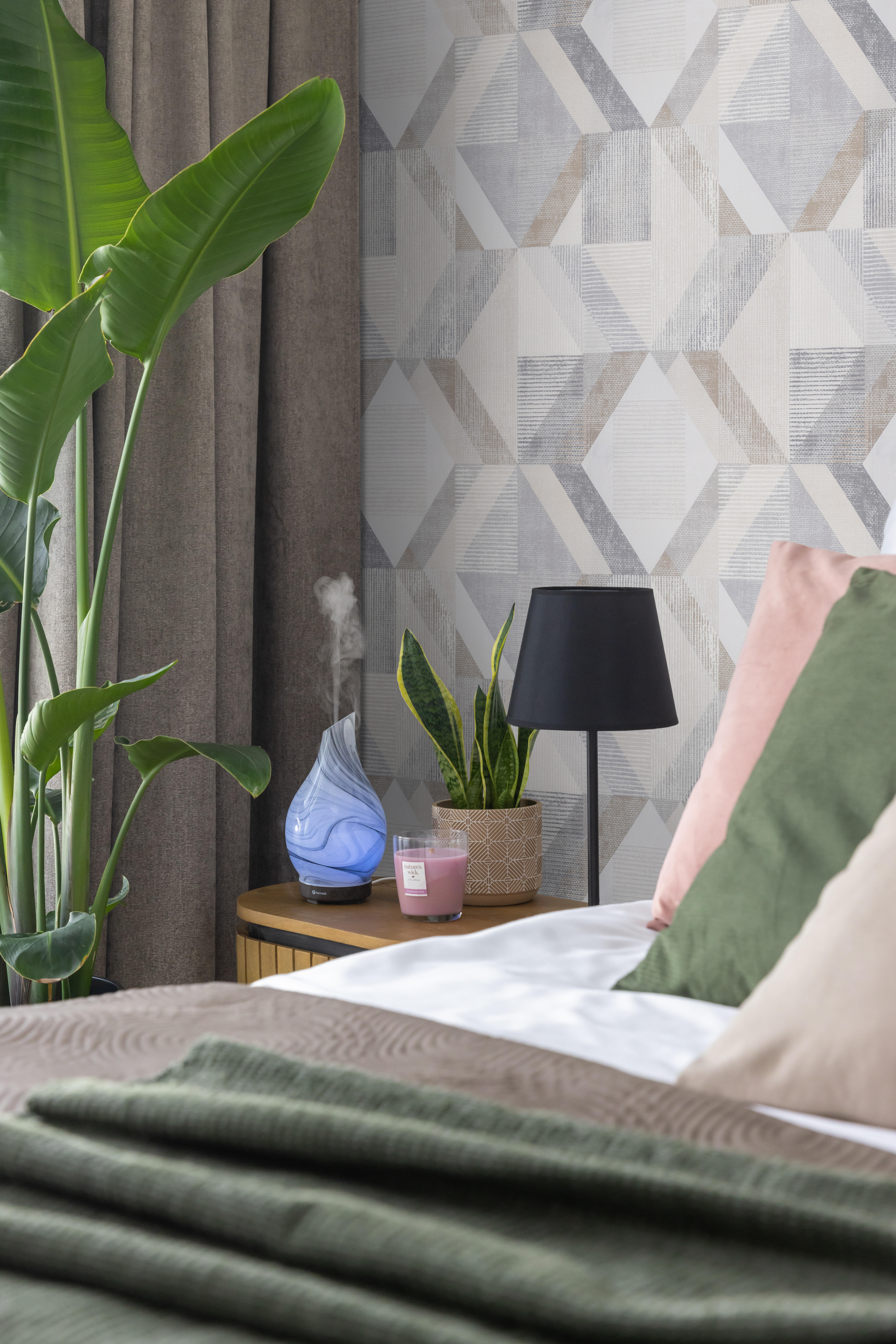 Lampka stołowa Junon czarna E27 Inspire - 3