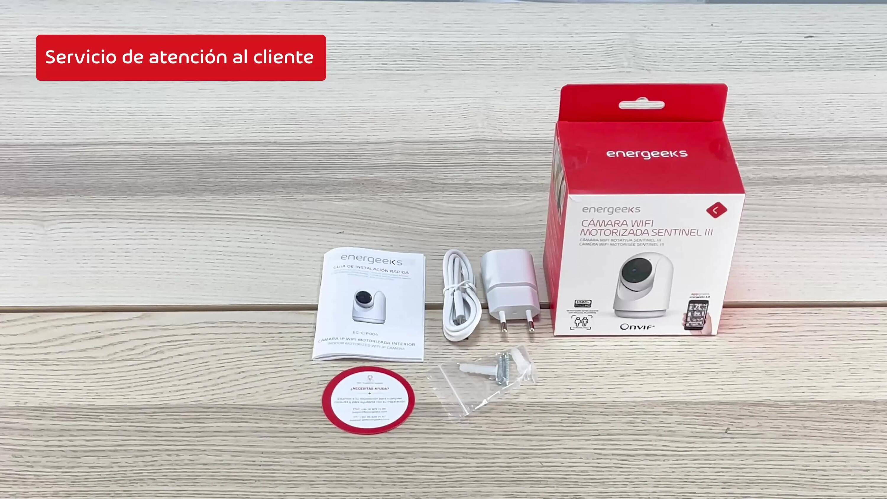 Cámara de vigilancia Wifi DUAL 2,4+5Ghz interior motorizada 3MP Sentinel III - 2