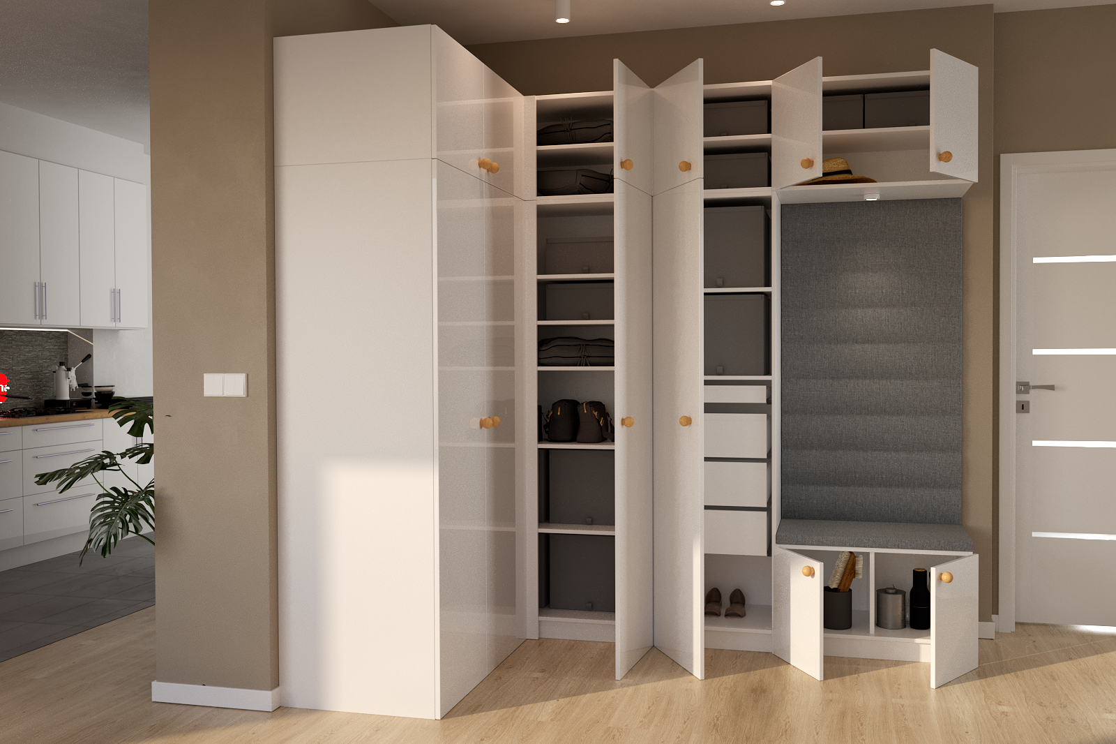 Oprawa podszafkowa LAKAO IP20 6.4 cm biała LED INSPIRE - 9