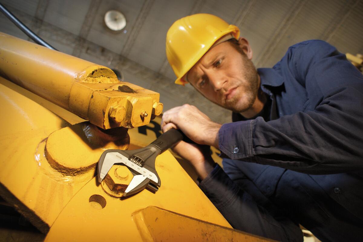 Clé à molette à ouverture 46.5 mm BAHCO 9033, L. 270 mm - 9