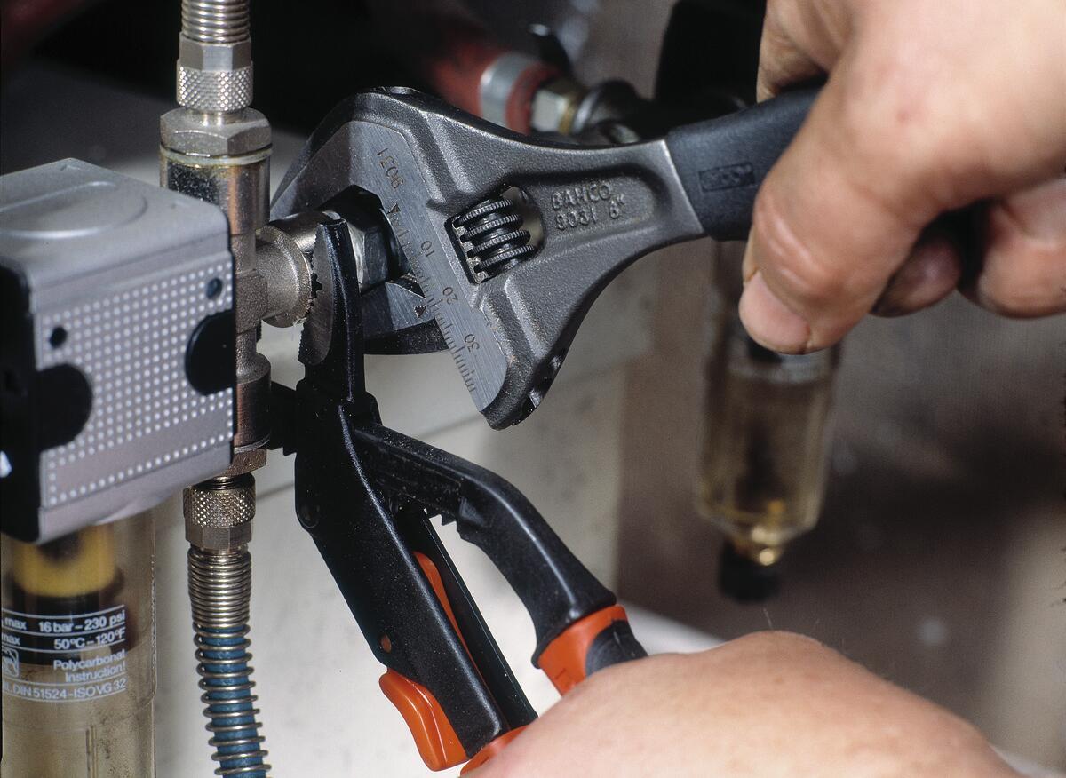 Clé à molette à ouverture 46.5 mm BAHCO 9033, L. 270 mm - 10