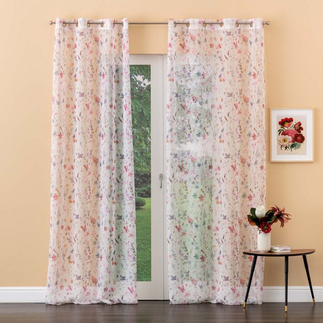 Tenda oscurante 100% con occhiellis rose mc343 135x250 cm Dream | Maisons du Monde Tenda oscurante 100% con occhiellis rose mc343 135x250 cm Dream | Maisons du Monde