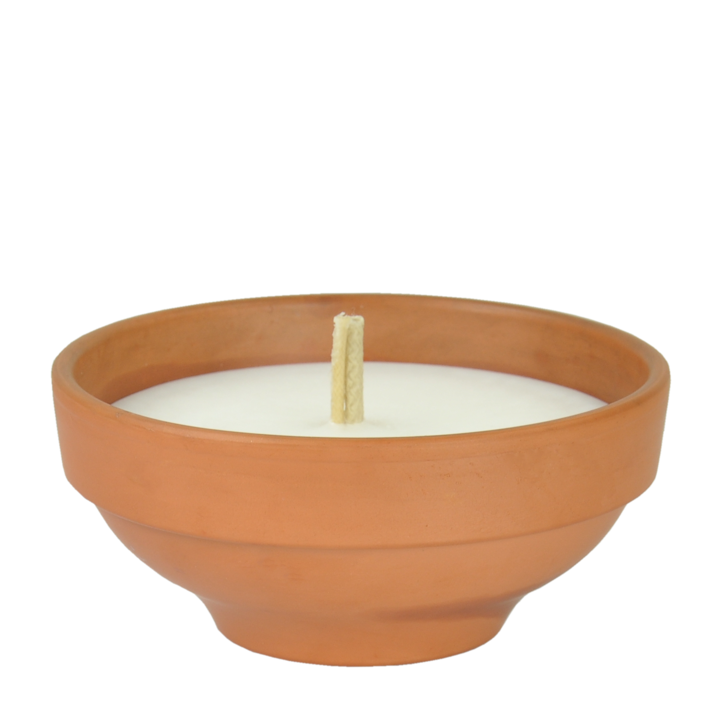 Znicz ceramiczny z wkładem 12h brązowy