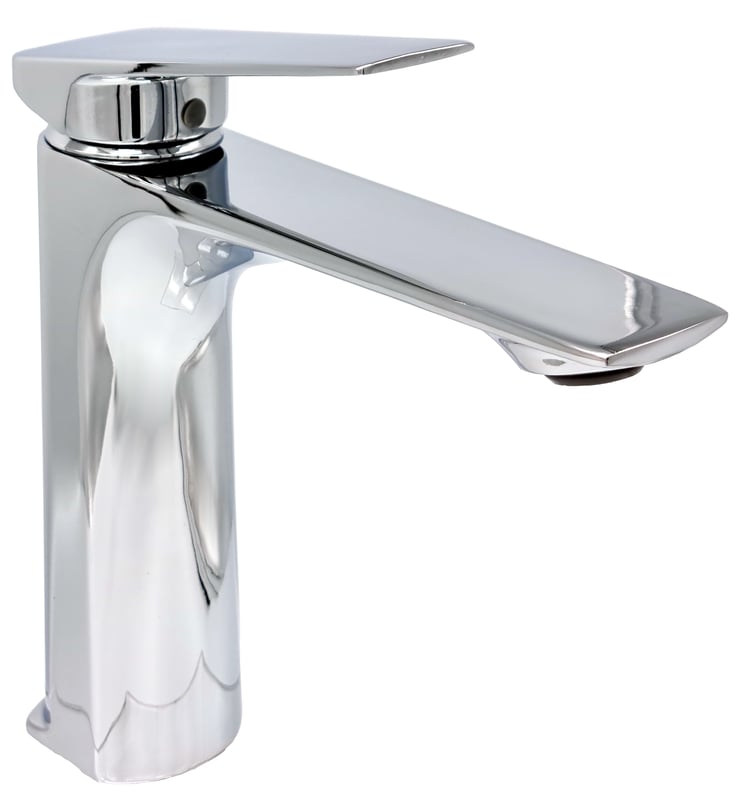 Bateria umywalkowa chrom wysoka Arm-Omega-6 Liveno