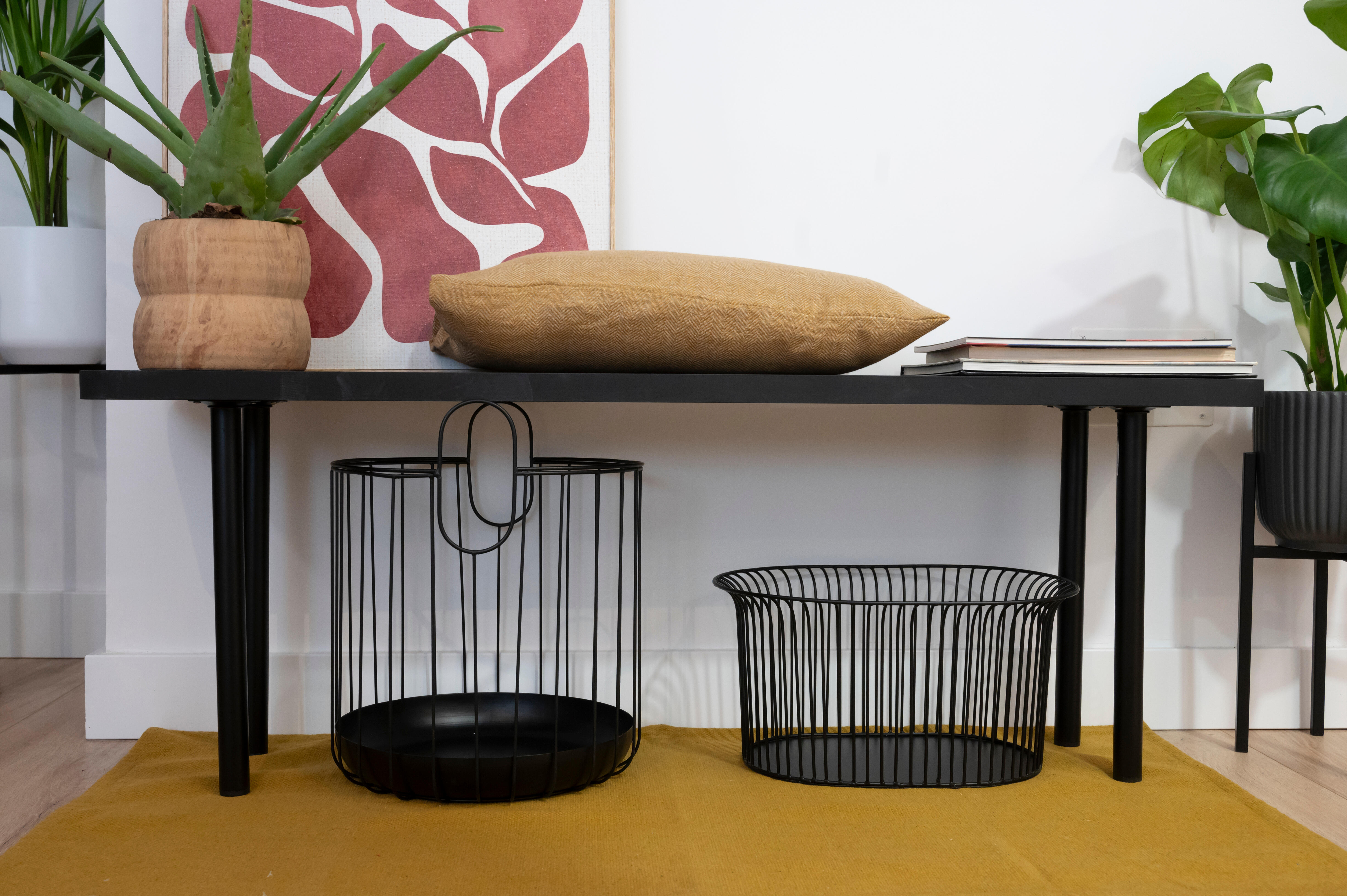 Pé de aço fixos REDONDO 400 D30 - 2