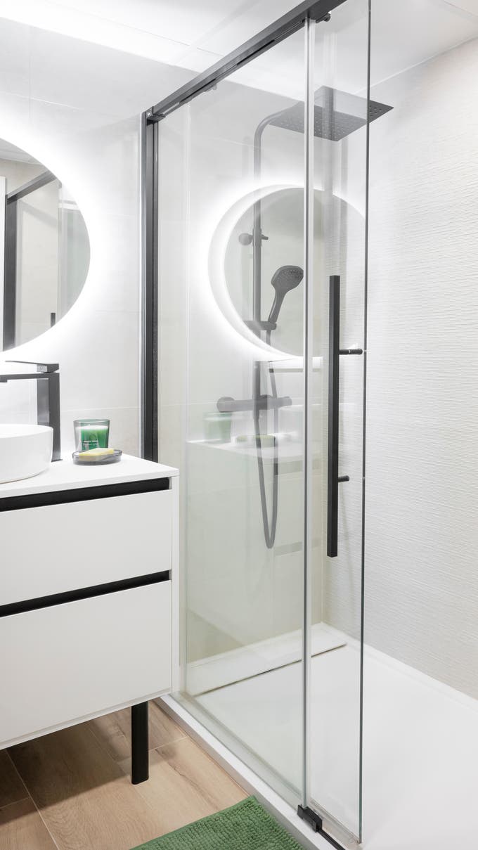 baño blanco