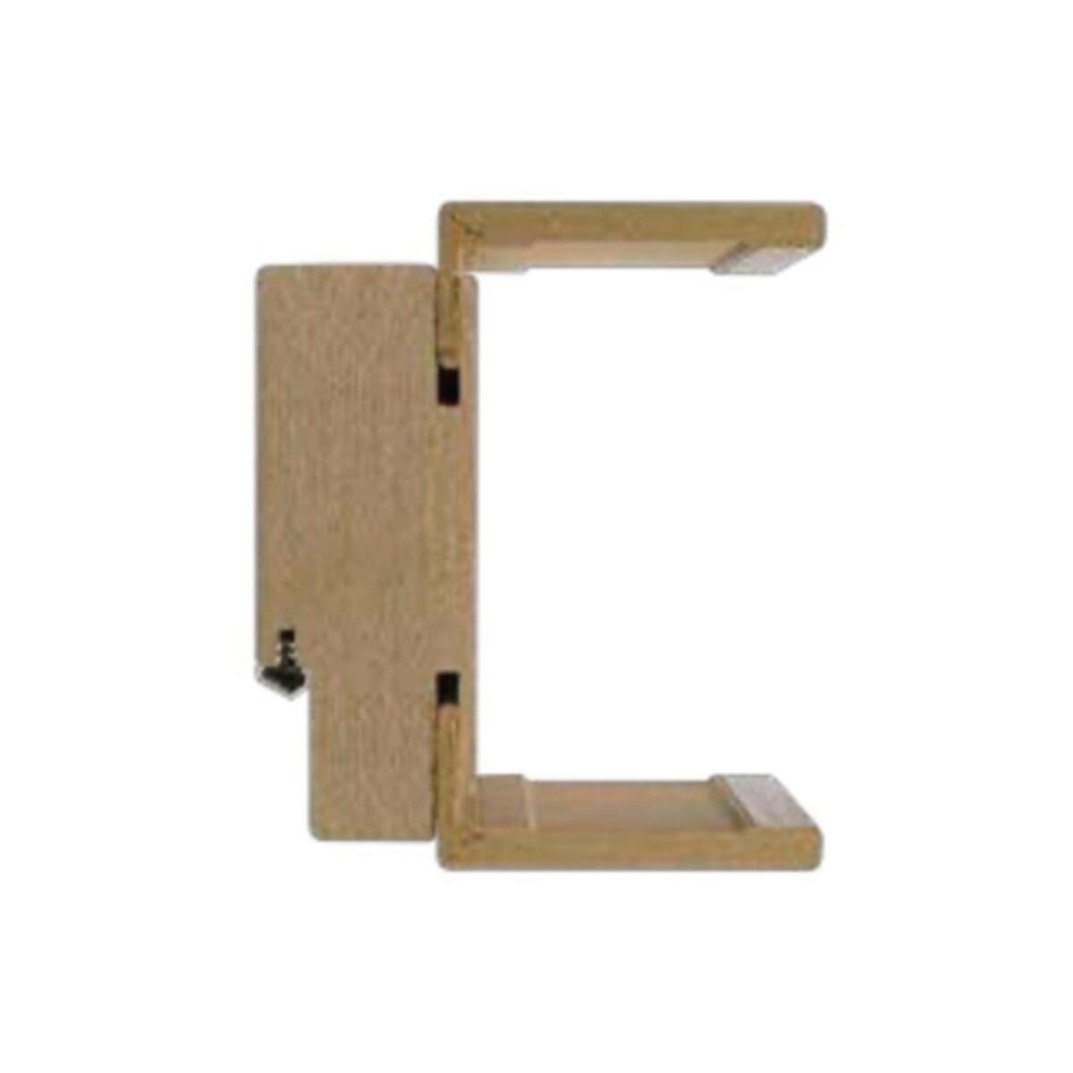 Porta interna a battente Chic in MDF di abete colore marrone, L 80 x H 210 cm, apertura reversibile - 7