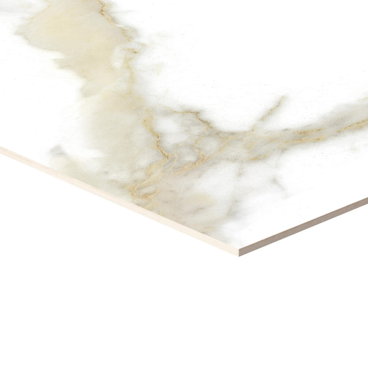 Piastrella da pavimento e rivestimento interno 60 x 60 cm rettificato in gres porcellanato smaltato oro Fantastica R9 traffico medio forte (pei 3/5) Sp. 9 mm 1.44 mq - 10